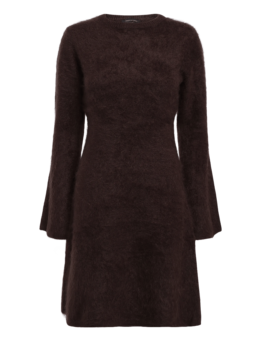 Urban Pioneers - Boudica Dress - strikkjoler - mocha - 0