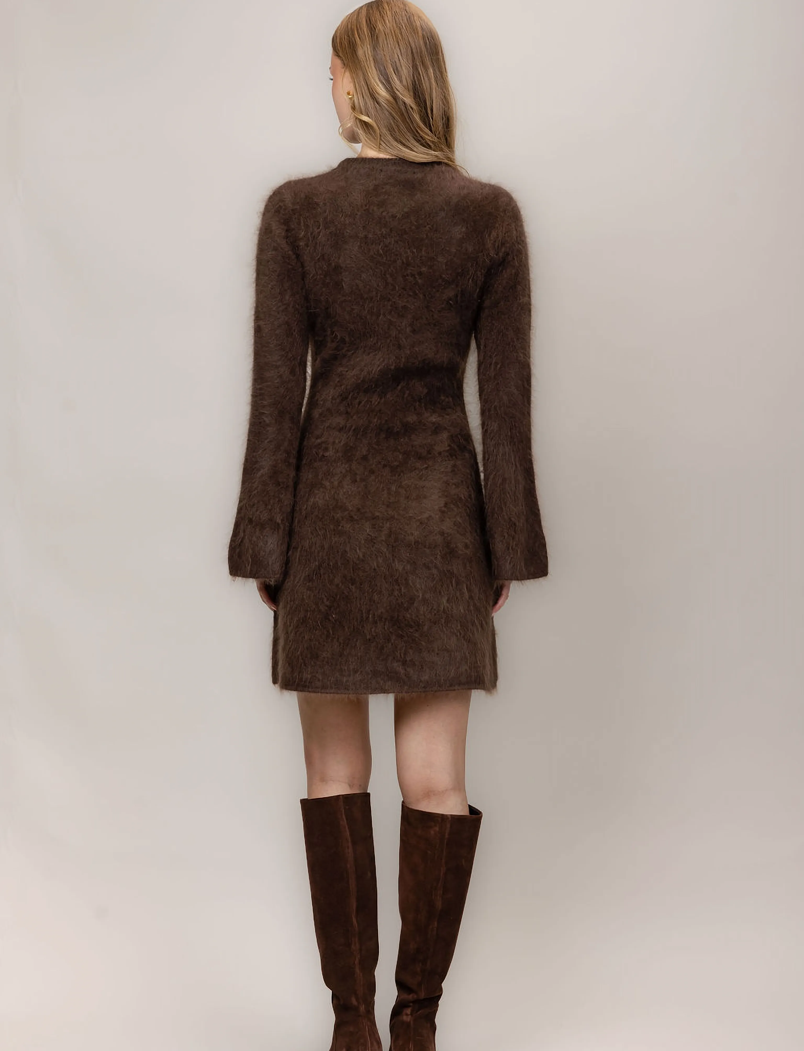 Urban Pioneers - Boudica Dress - strickkleider - mocha - 3