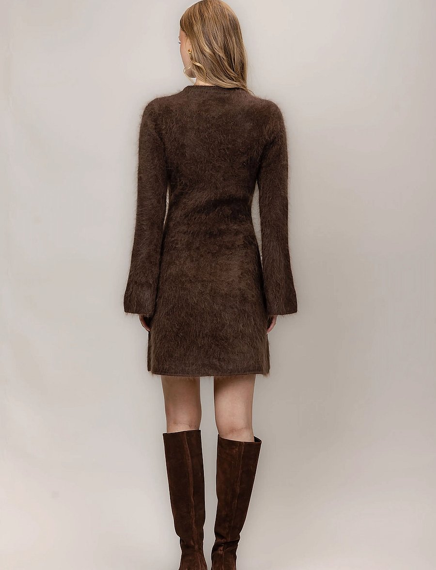 Urban Pioneers - Boudica Dress - strickkleider - mocha - 3