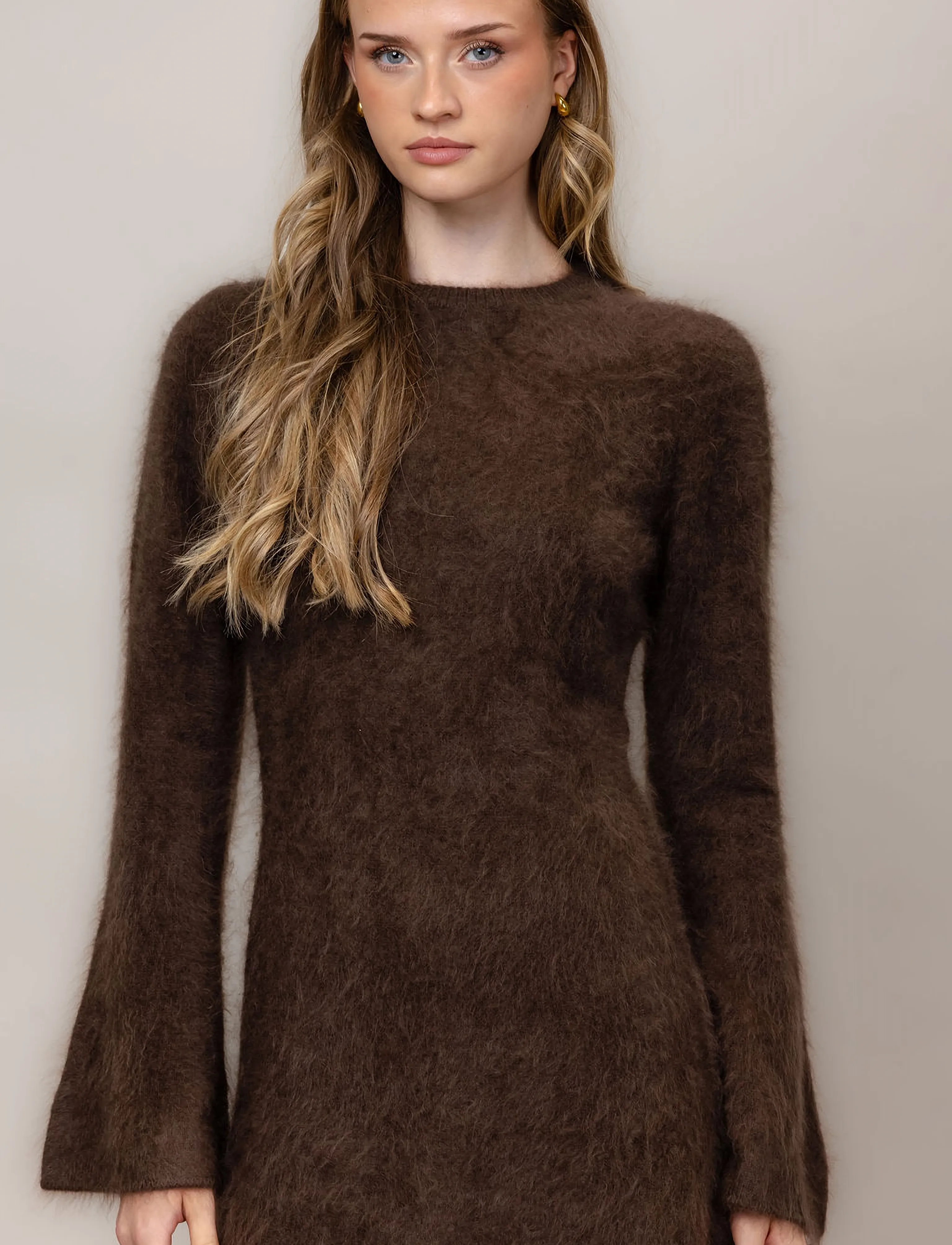 Urban Pioneers - Boudica Dress - strickkleider - mocha - 4