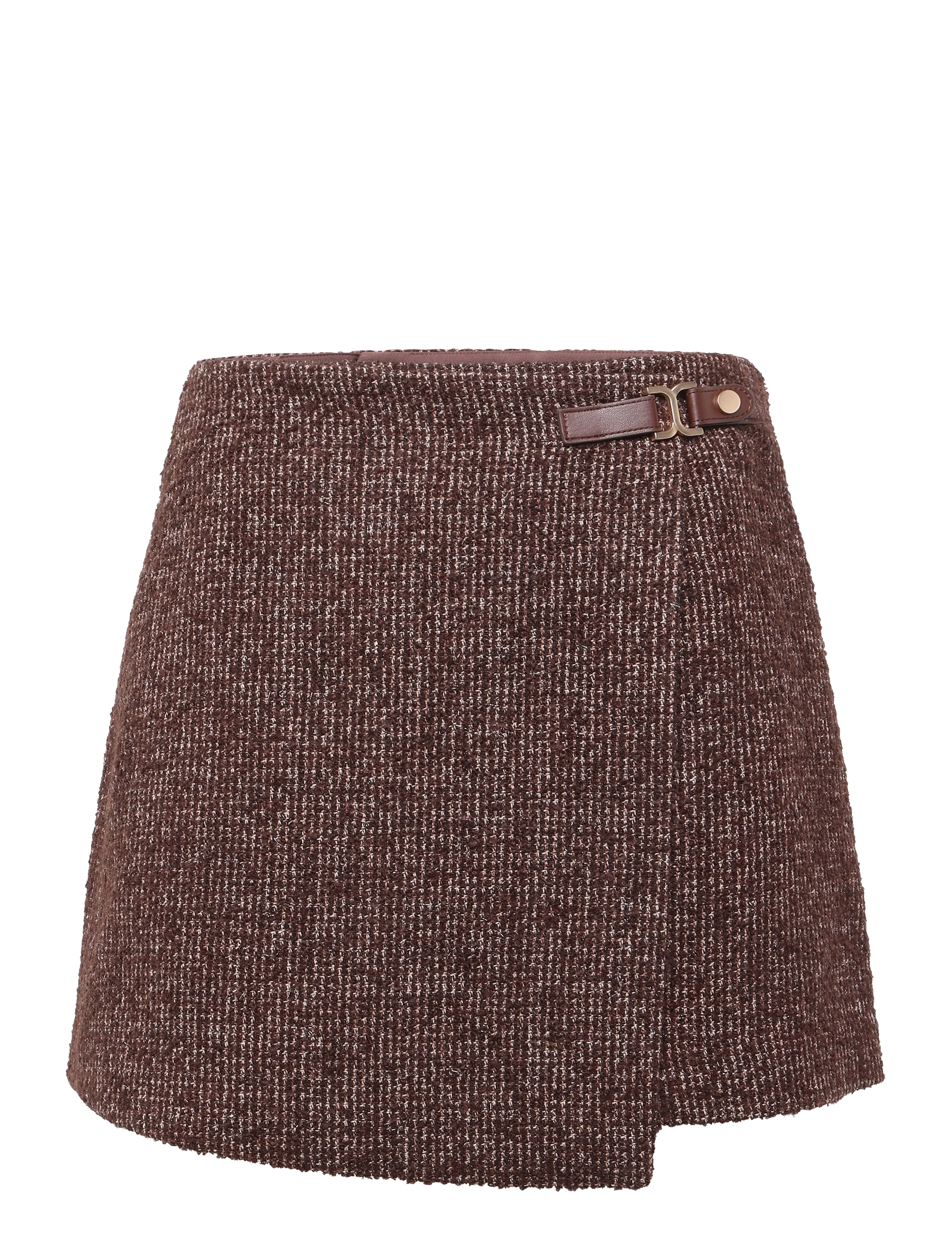 Urban Pioneers Catherine Skirt - Kurze Röcke - DARK BROWN / brown