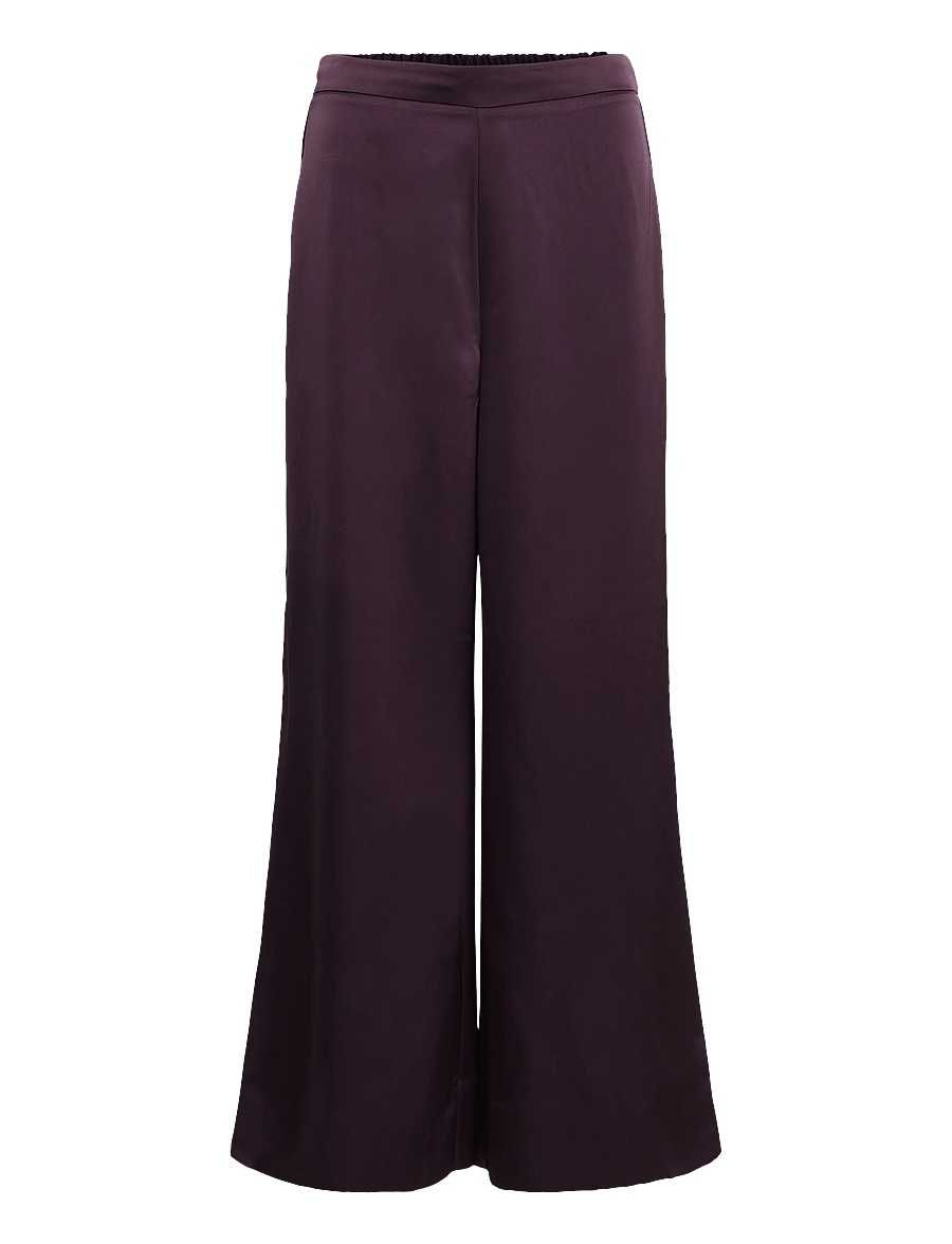 Urban Pioneers - Jacinda Pants - hosen mit weitem bein - plum perfect - 0