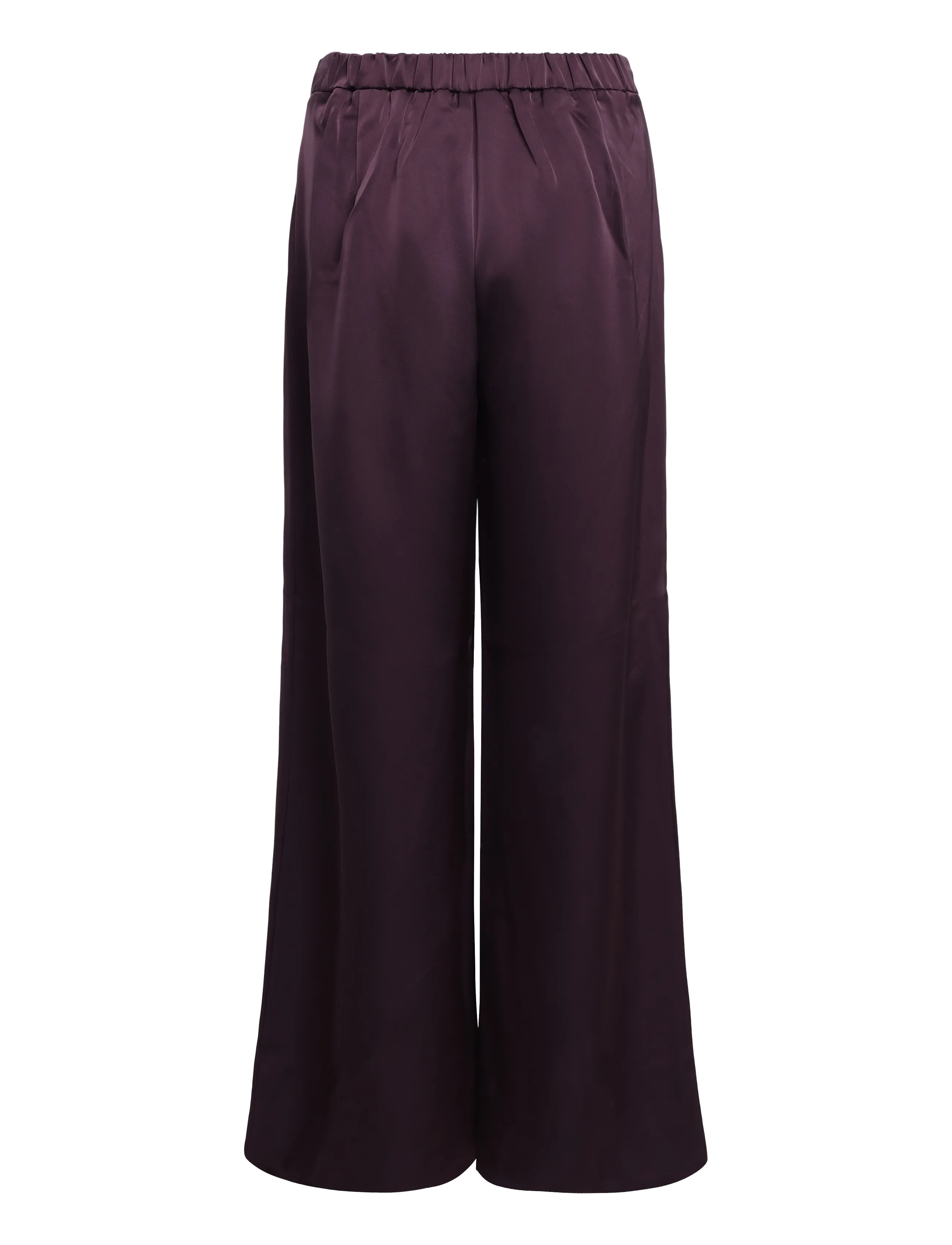 Urban Pioneers - Jacinda Pants - hosen mit weitem bein - plum perfect - 1
