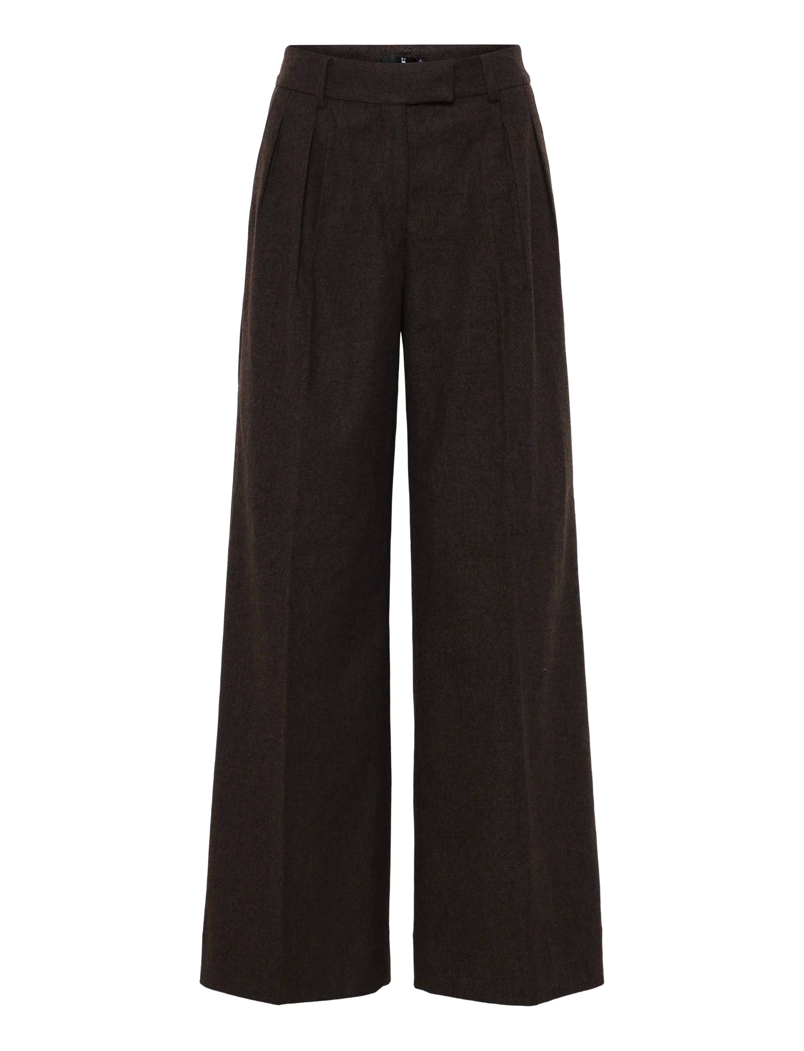 Urban Pioneers Sandra Pants - Laia säärega püksid - DARK BROWN / brown