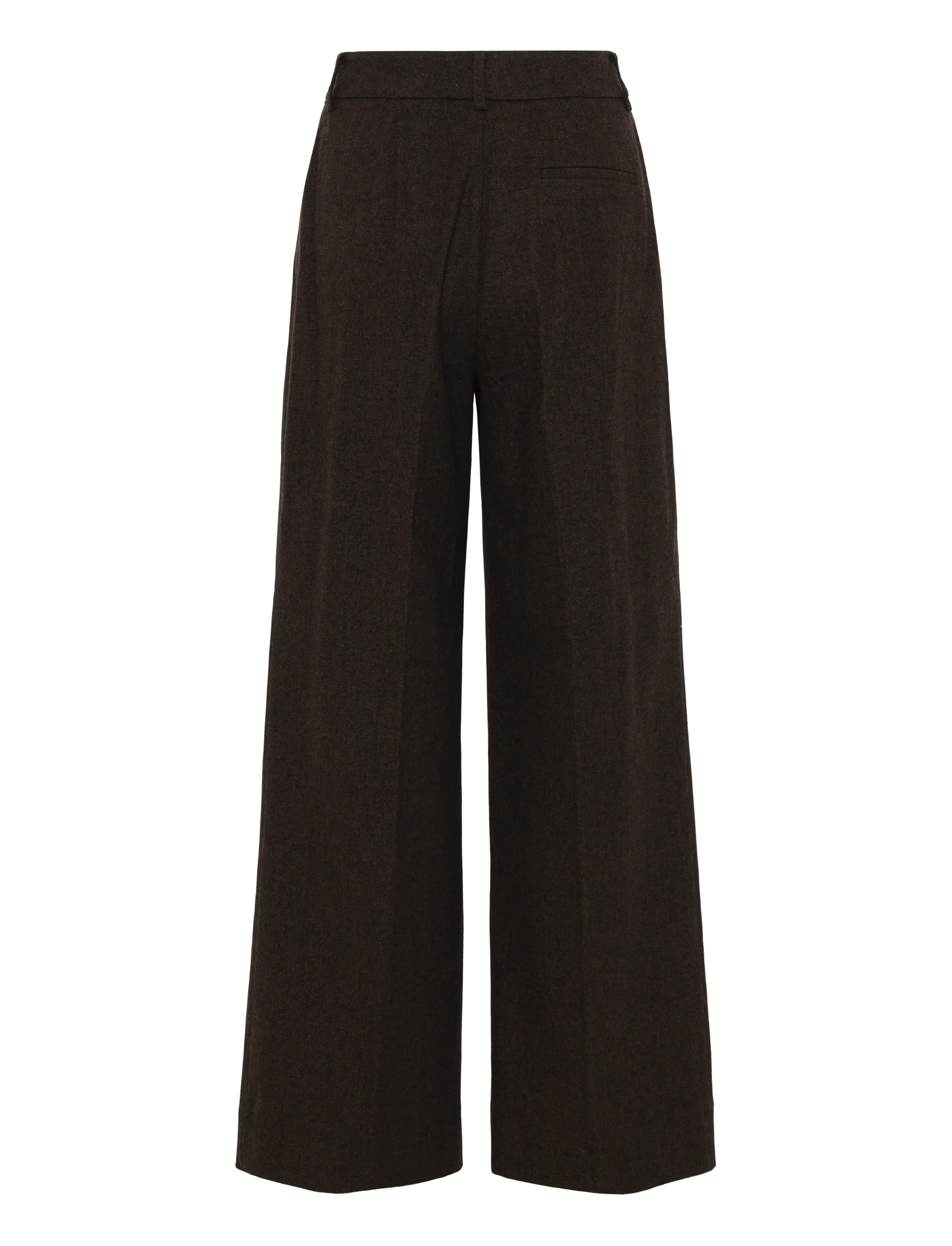 Urban Pioneers - Sandra Pants - laia säärega püksid - dark brown - 1