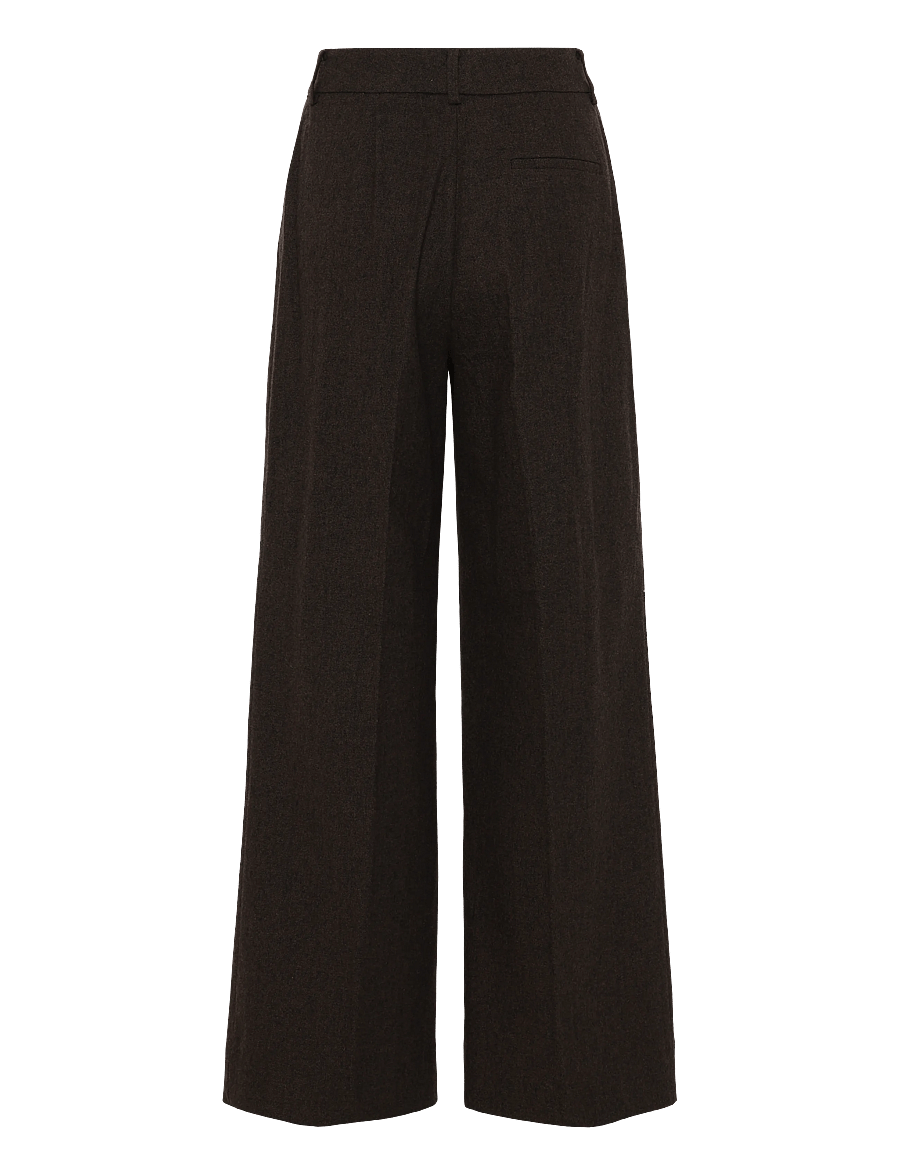 Urban Pioneers - Sandra Pants - laia säärega püksid - dark brown - 1
