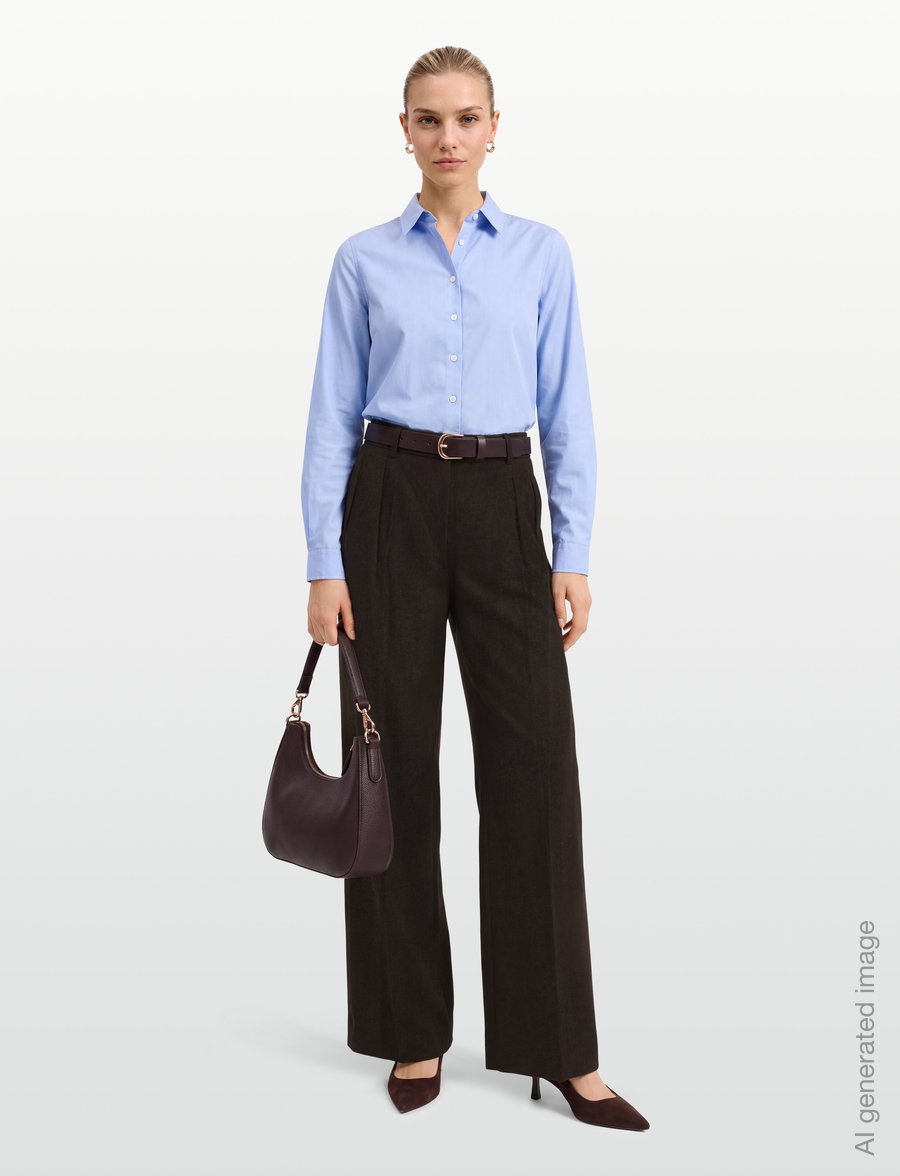 Urban Pioneers - Sandra Pants - vida byxor - dark brown - 0