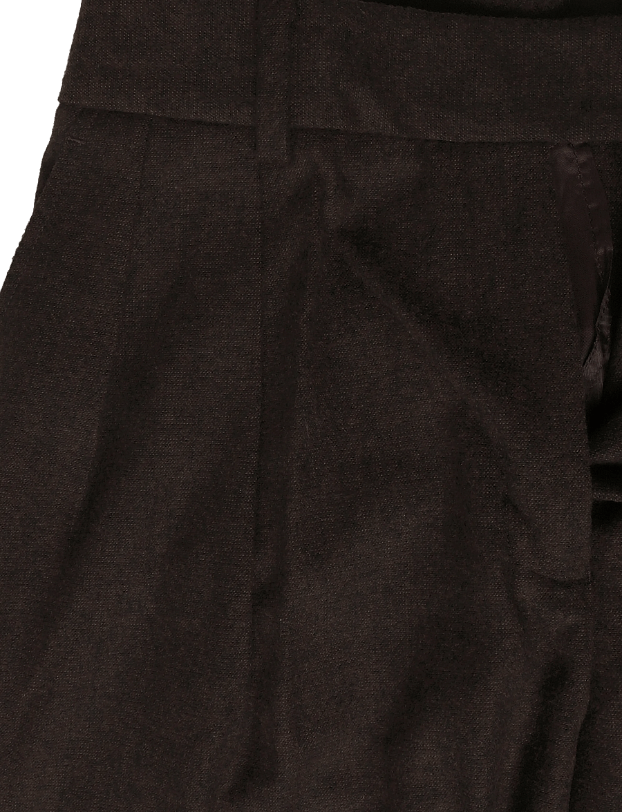 Urban Pioneers - Sandra Pants - laia säärega püksid - dark brown - 2