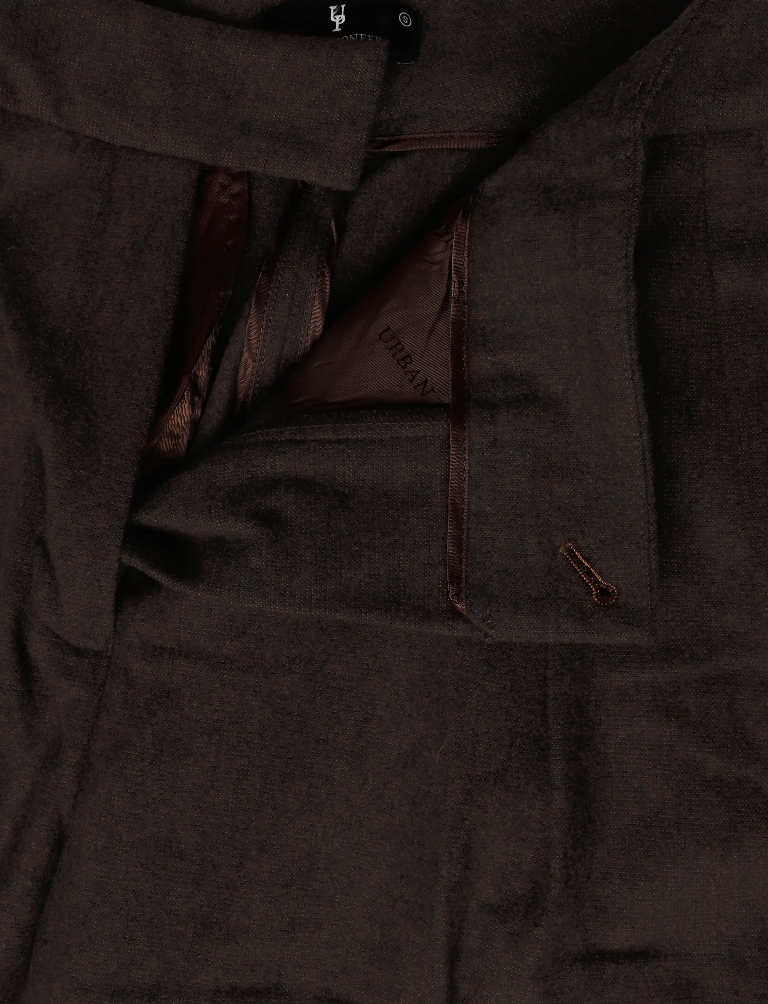 Urban Pioneers - Sandra Pants - laia säärega püksid - dark brown - 3