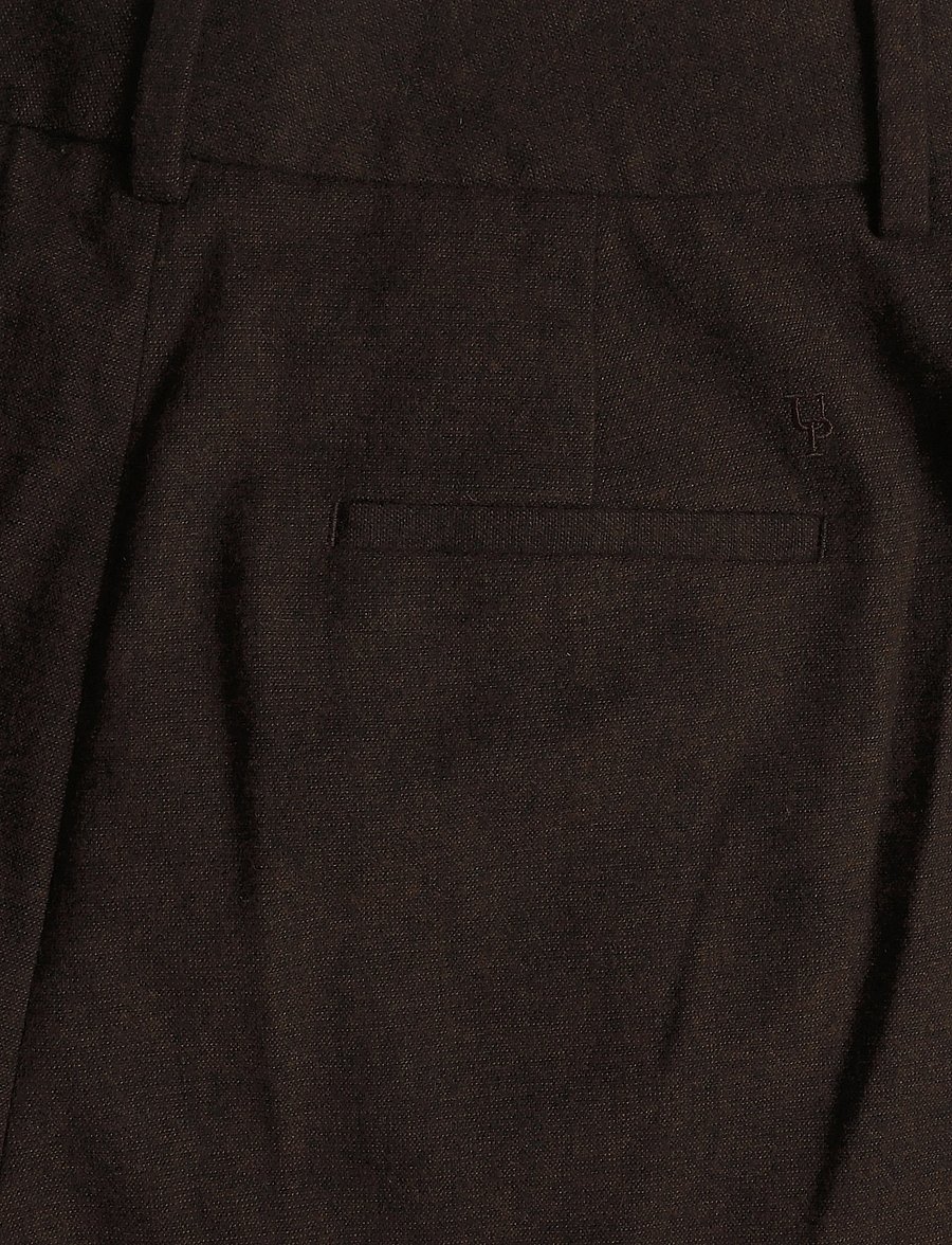 Urban Pioneers - Sandra Pants - laia säärega püksid - dark brown - 4