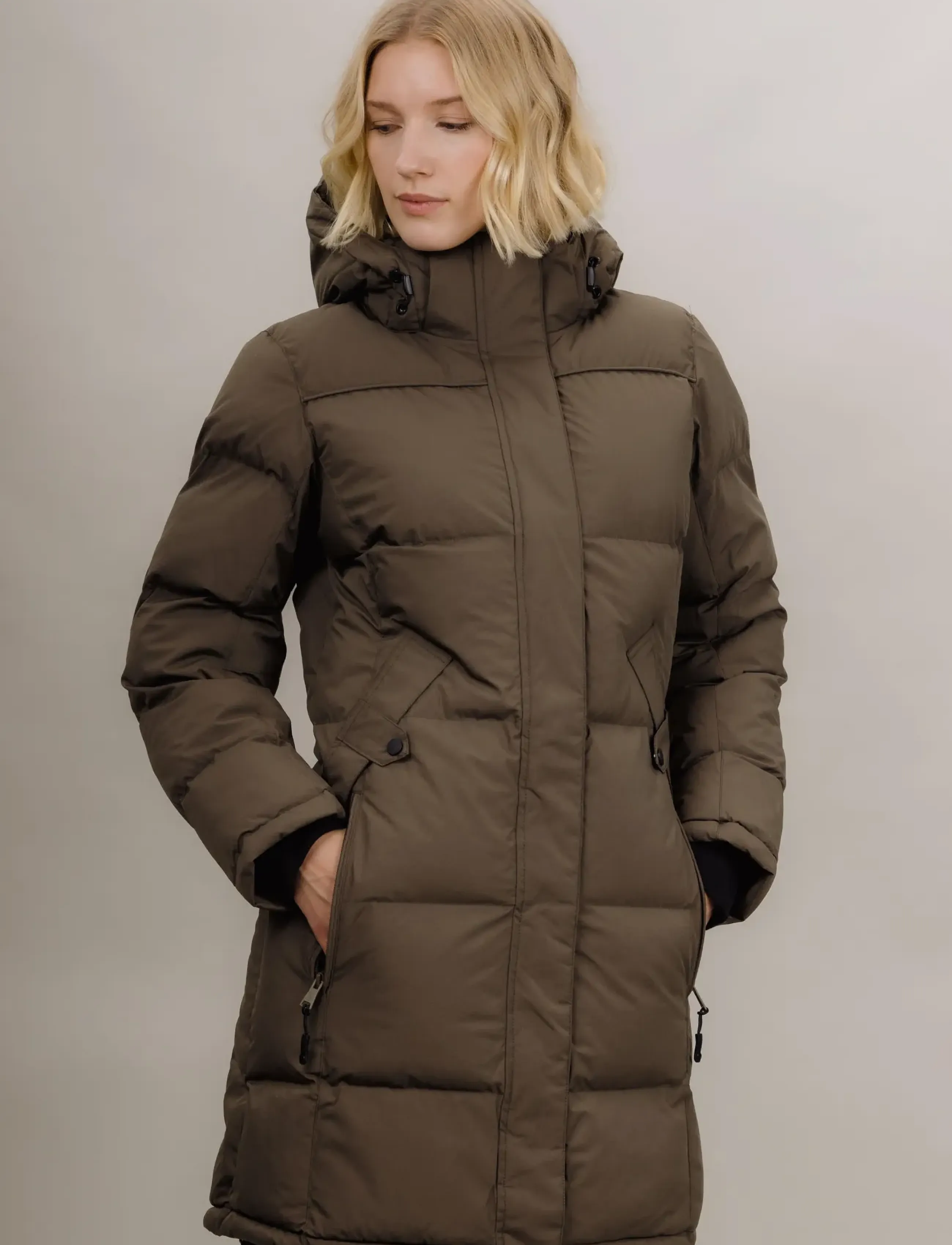 Urban Pioneers - Liv Parka - winterjacken - chocolate chip - 3