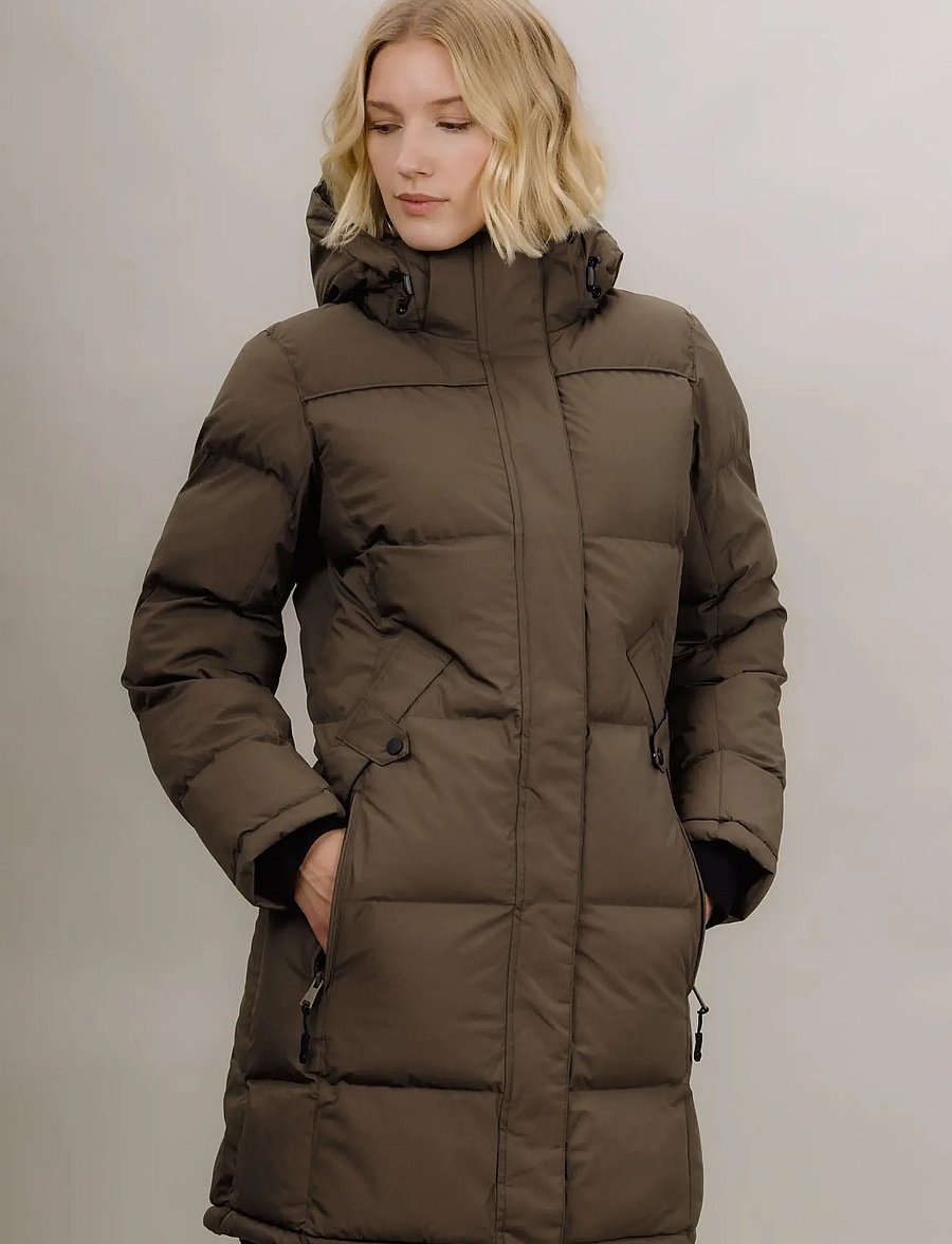 Urban Pioneers - Liv Parka - winterjacken - chocolate chip - 3