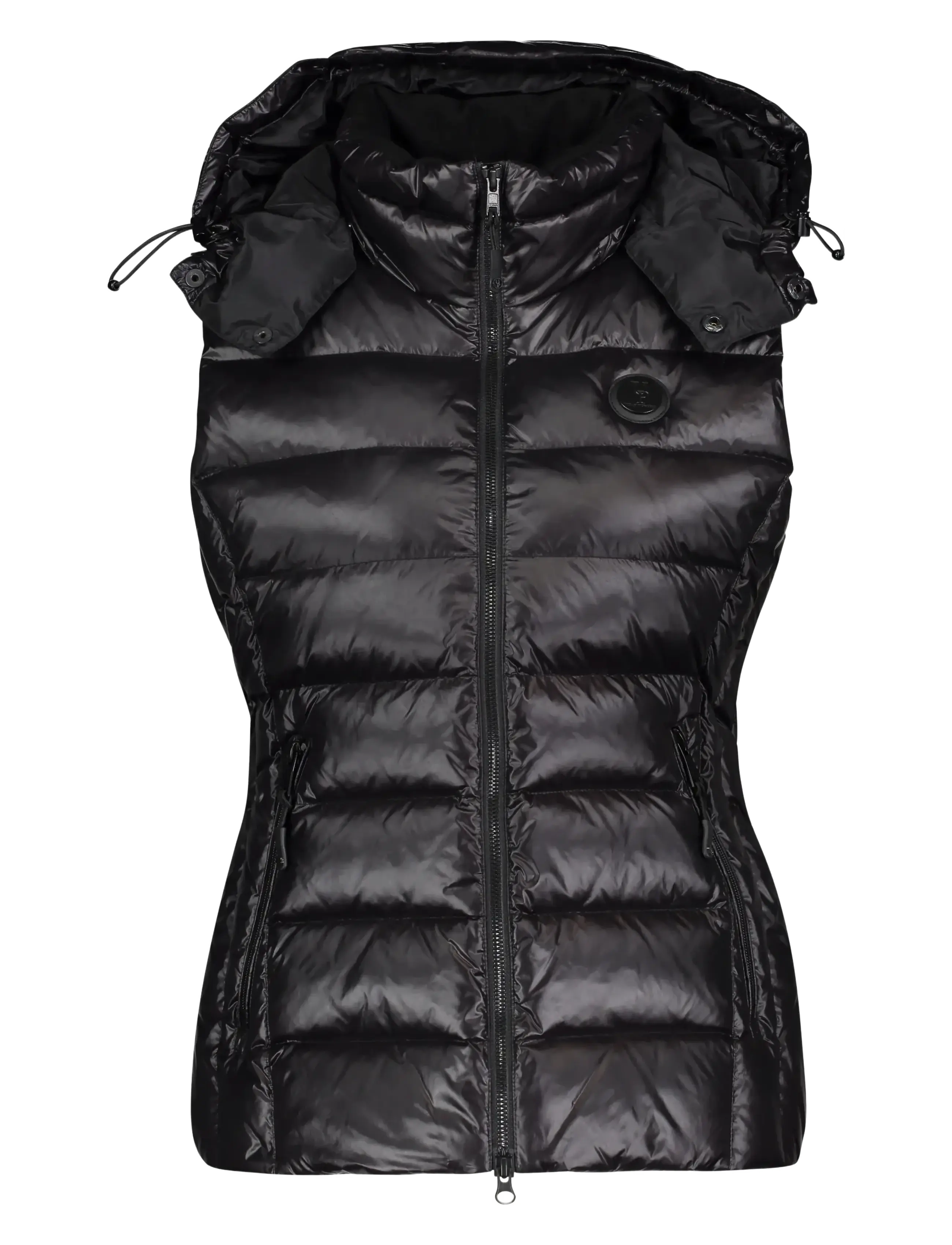 Olivia Down Vest - BLACK