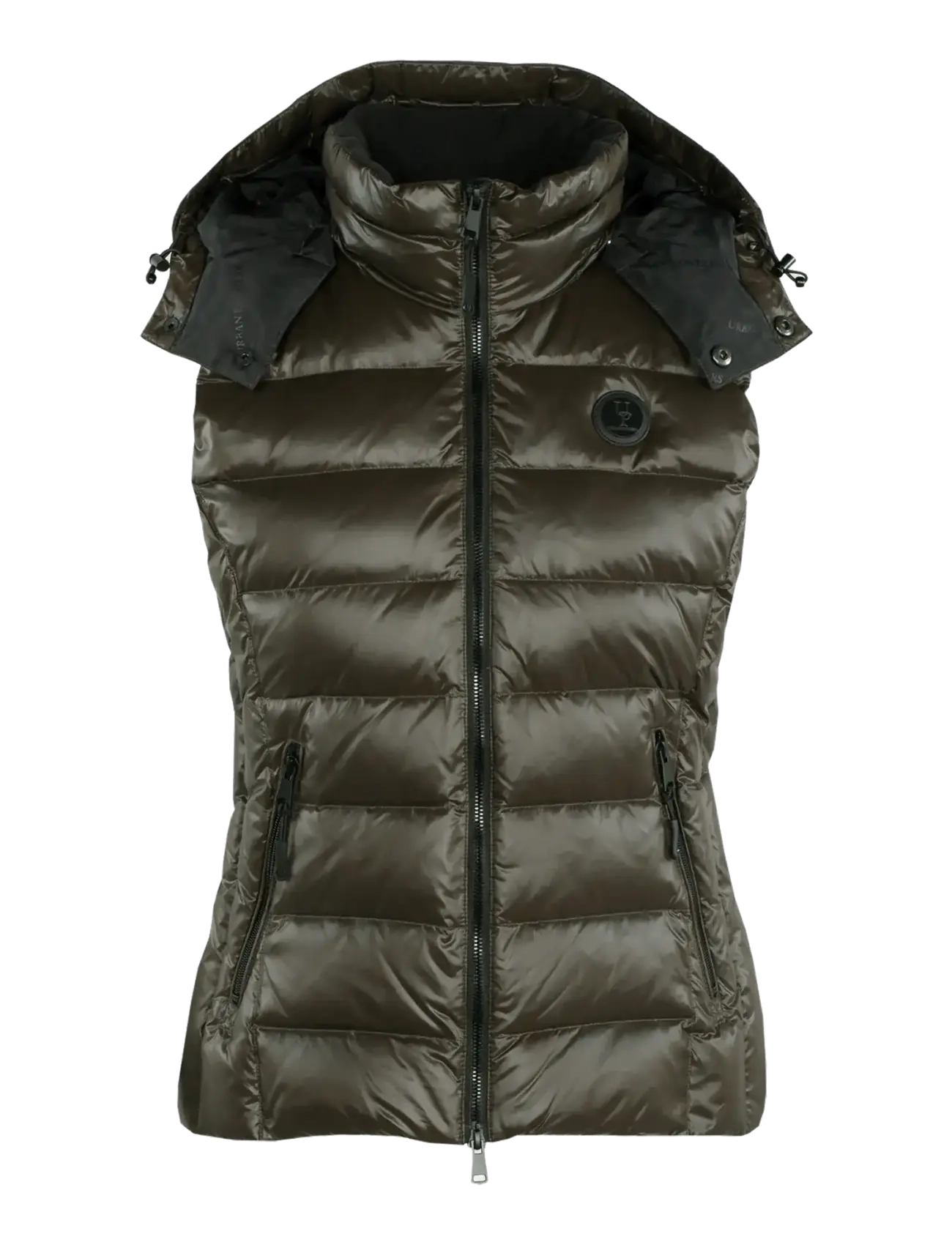 Urban Pioneers Olivia Down Vest, XS, Khaki green, Veste > Vatterede Veste, Dame