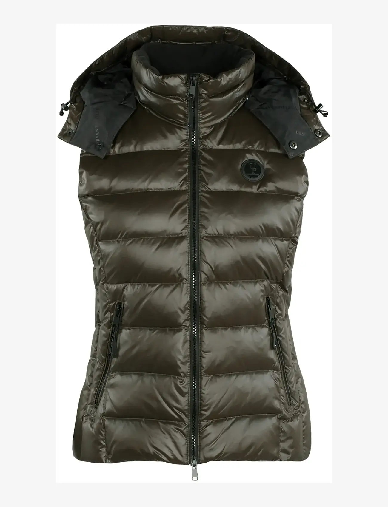 Urban Pioneers - Olivia Down Vest - spring jackets - olive - 0