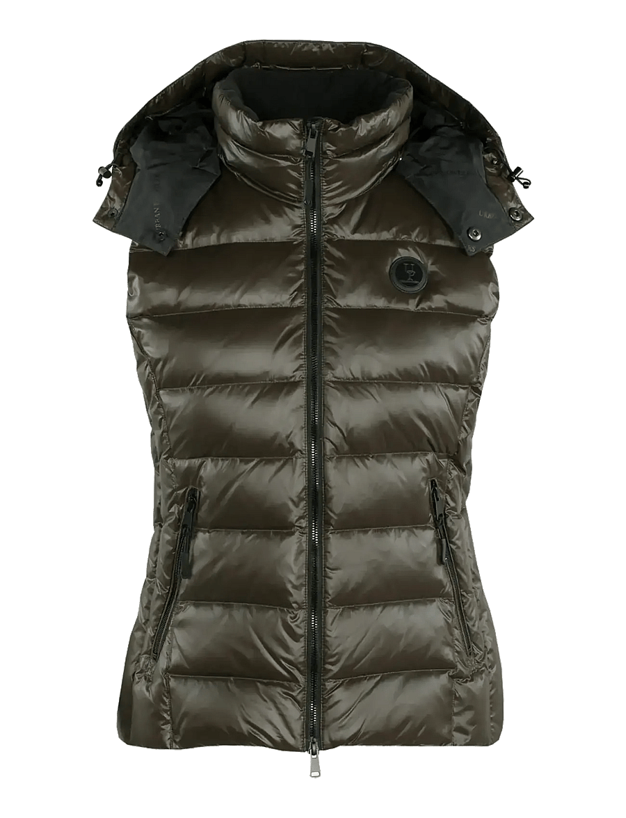 Urban Pioneers - Olivia Down Vest - forårsjakker - olive - 0