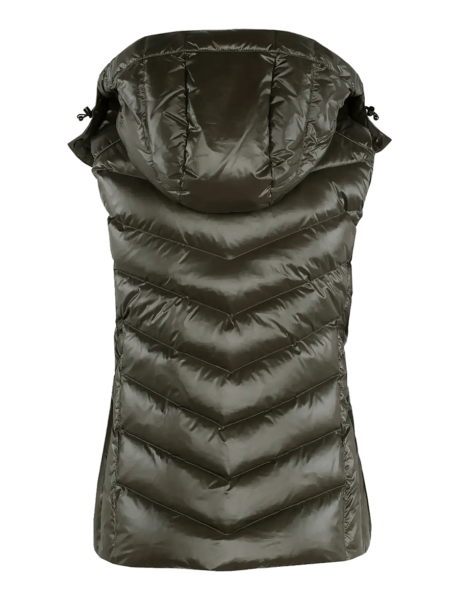 Urban Pioneers - Olivia Down Vest - forårsjakker - olive - 1