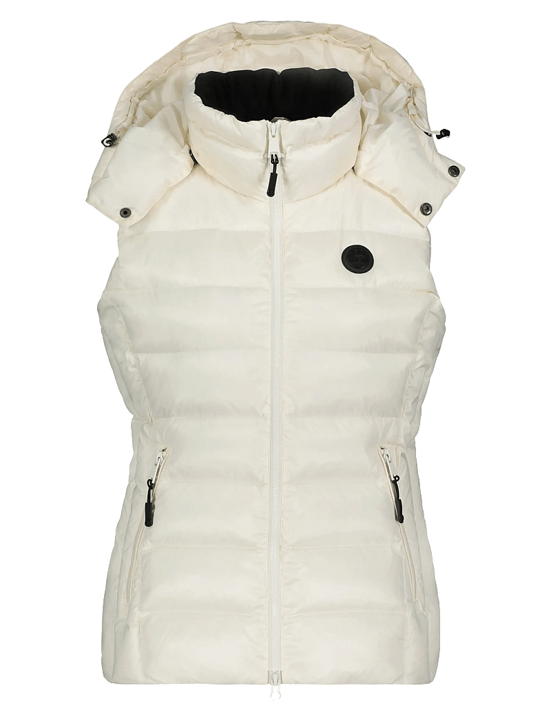 Urban Pioneers - Olivia Down Vest - frühlingsjacken - whisper white - 0