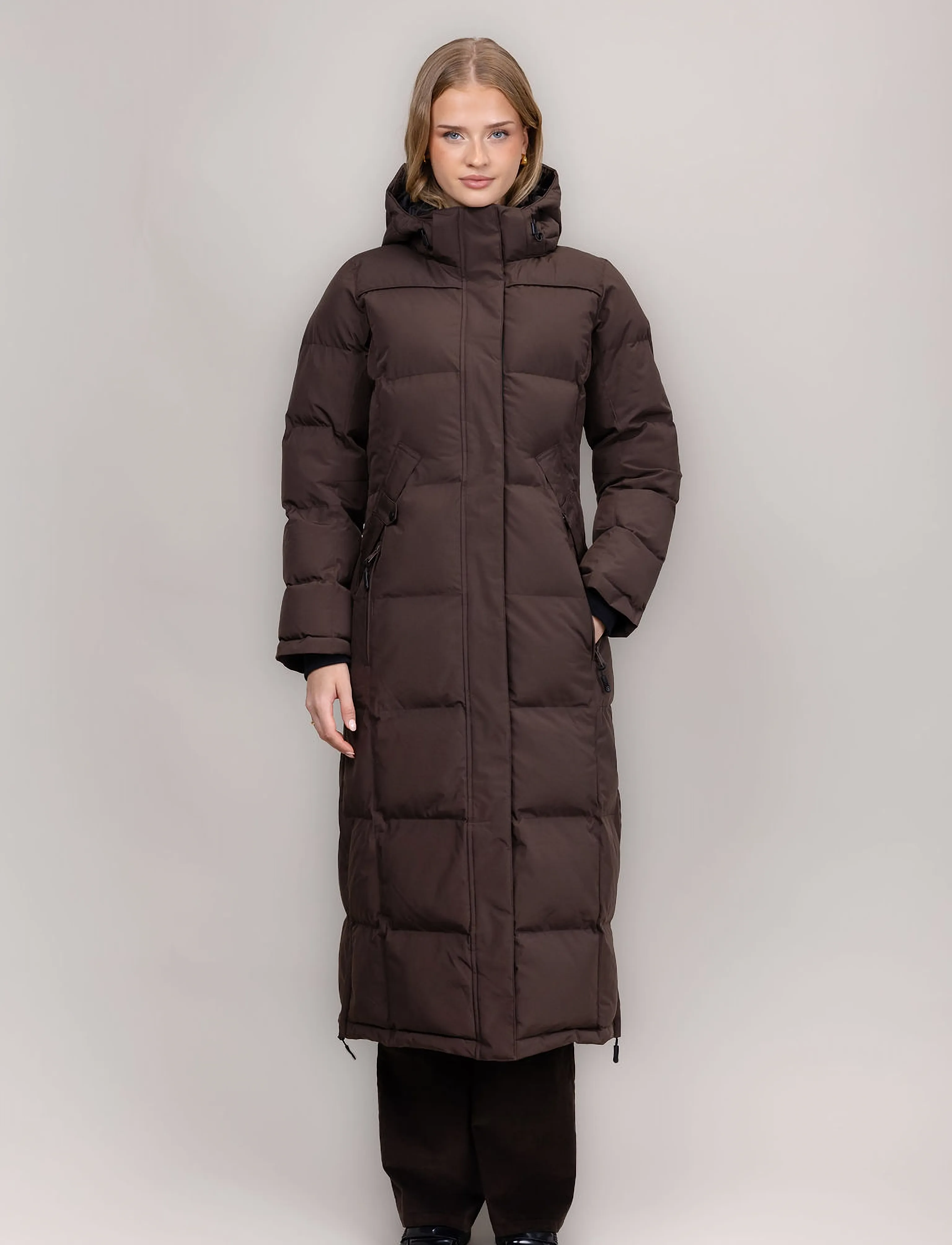Urban Pioneers Liv Coat - Talvejoped - JAVA / brown