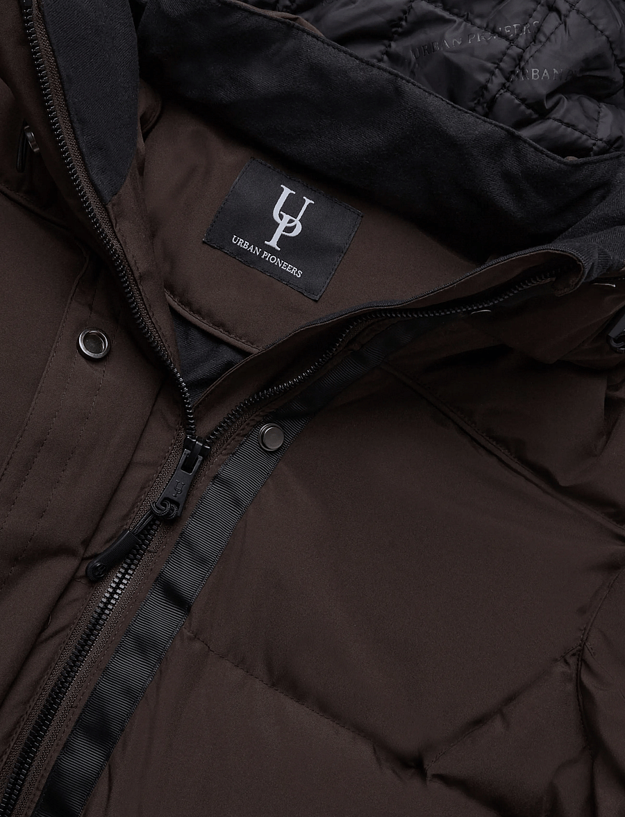Urban Pioneers - Liv Coat - winter jackets - java - 2