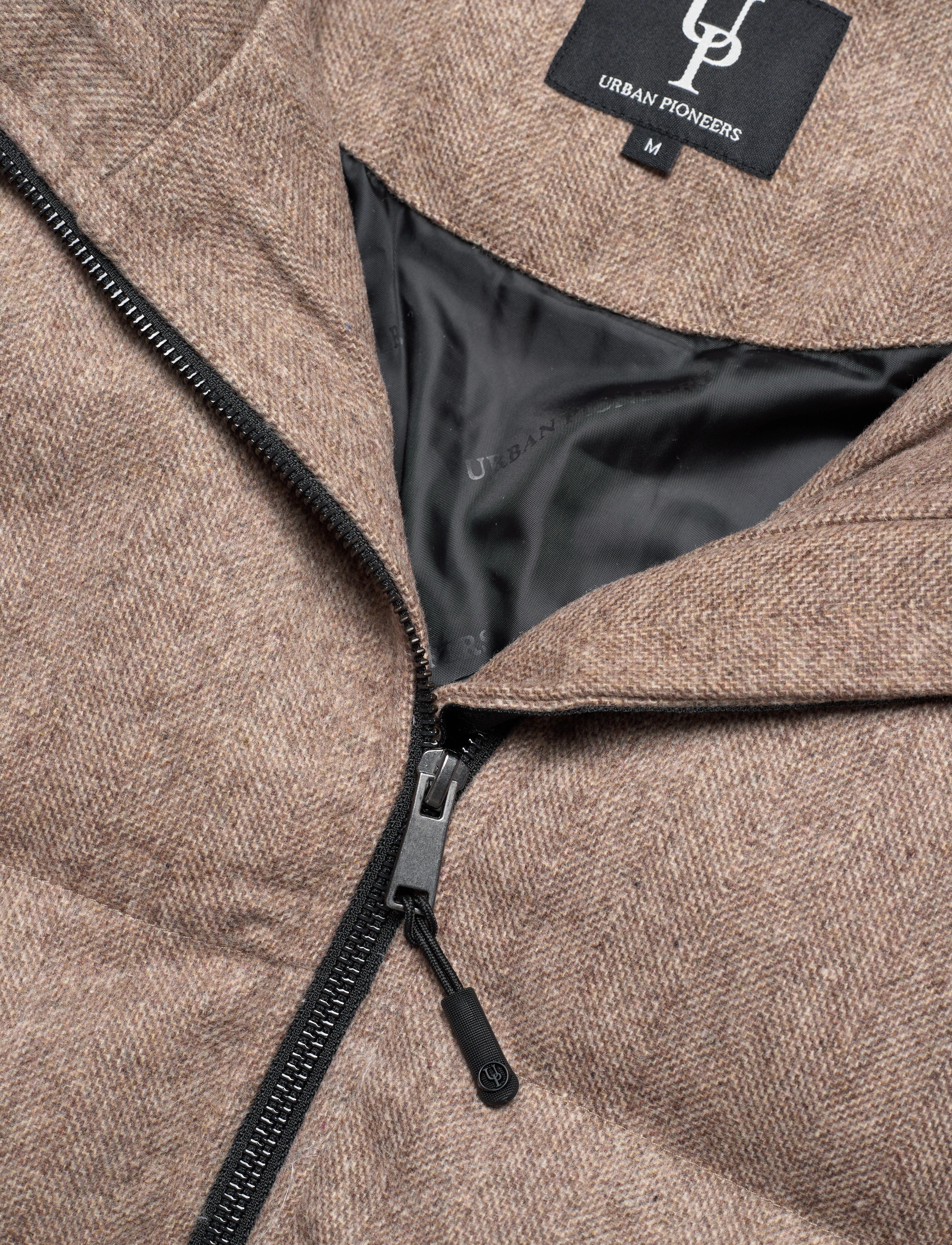 Urban Pioneers - Lyon Jacket - sand herringbone - 3