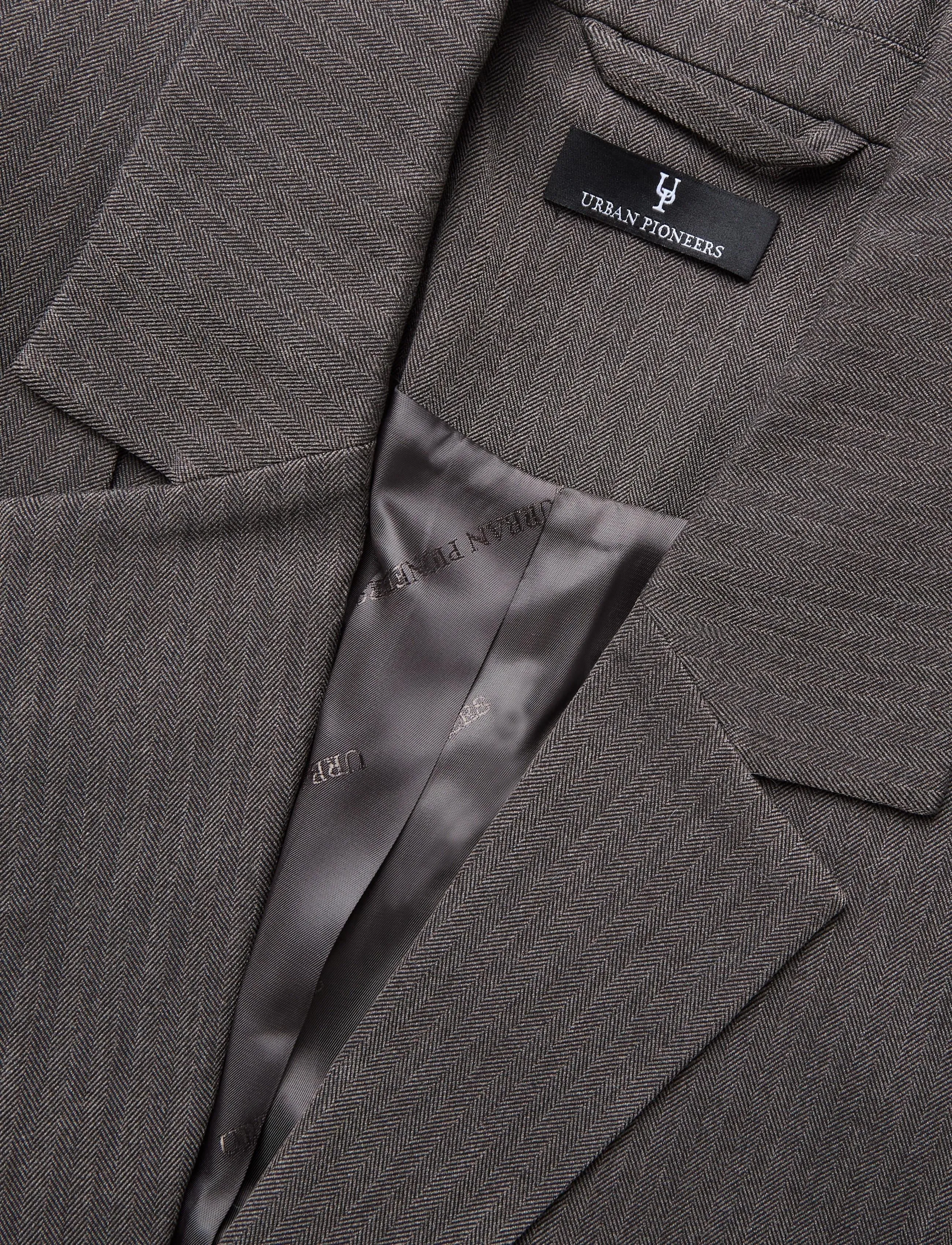 Urban Pioneers - Nellie Blazer - blazer mit gürtel - brown - 2