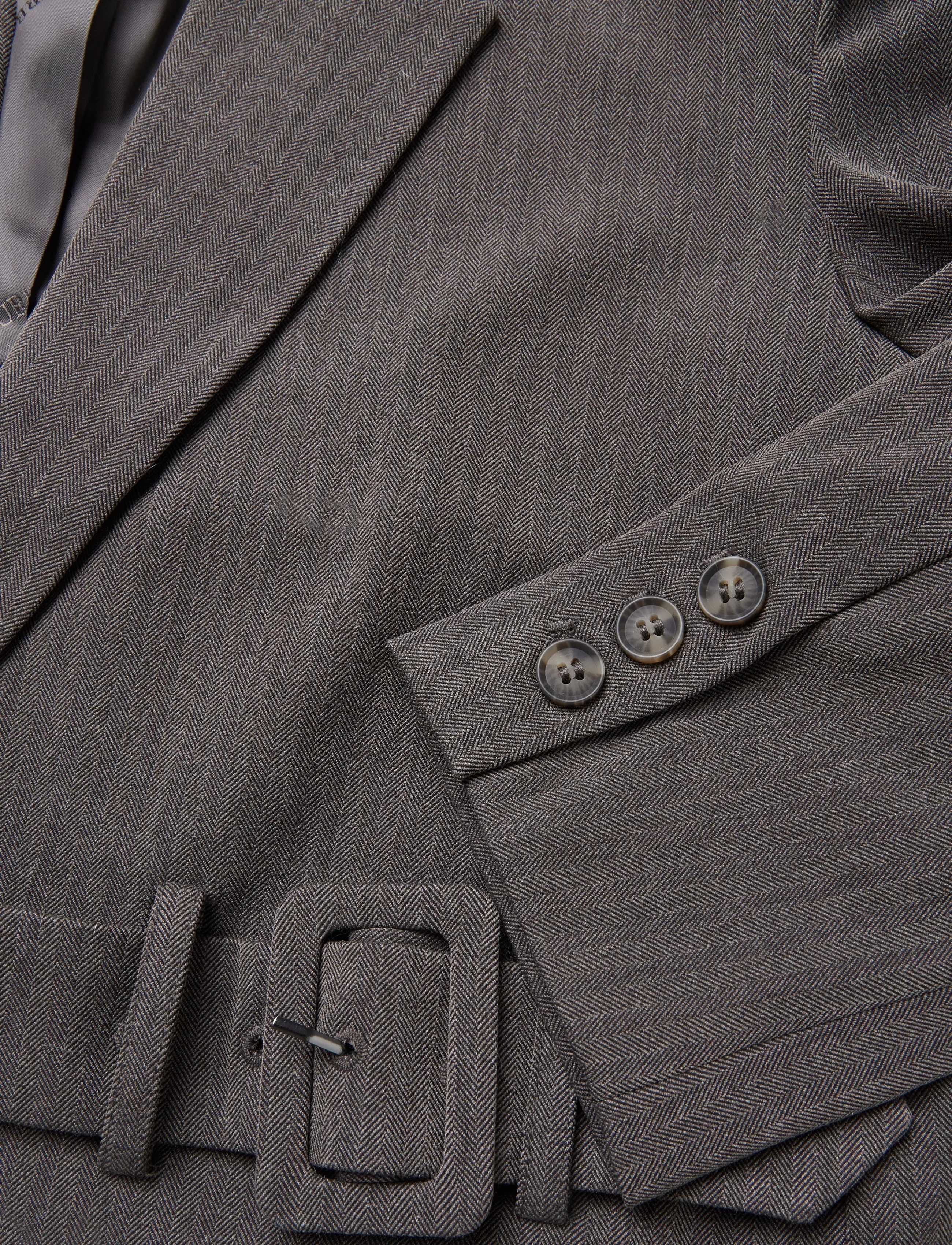 Urban Pioneers - Nellie Blazer - blazer mit gürtel - brown - 4