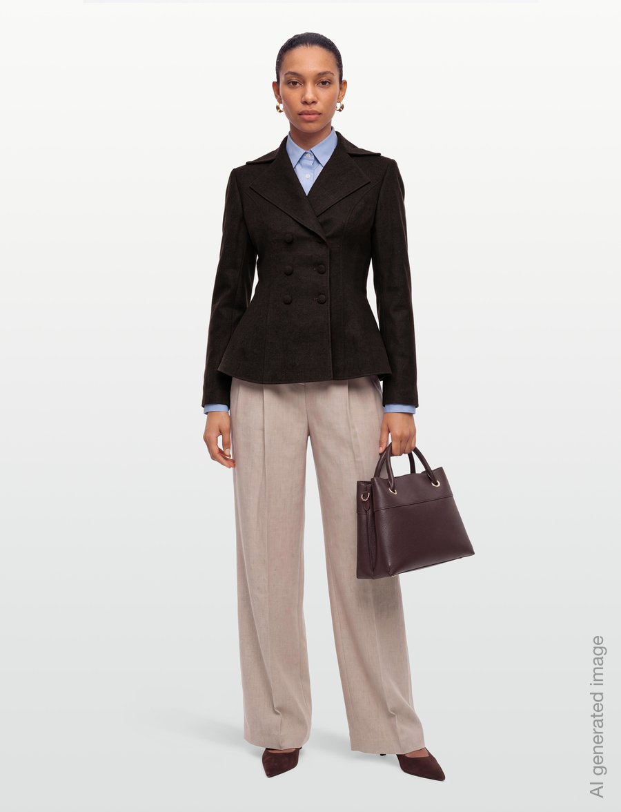 Urban Pioneers - Sandra Blazer - zweireihige blazer - dark brown - 0