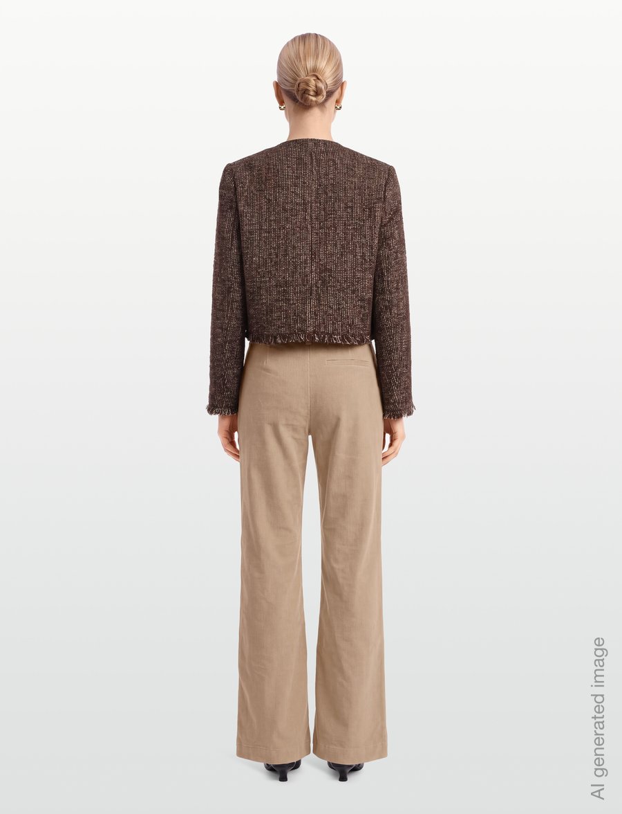 Urban Pioneers - Catherine Jacket - bouclé - dark brown - 4