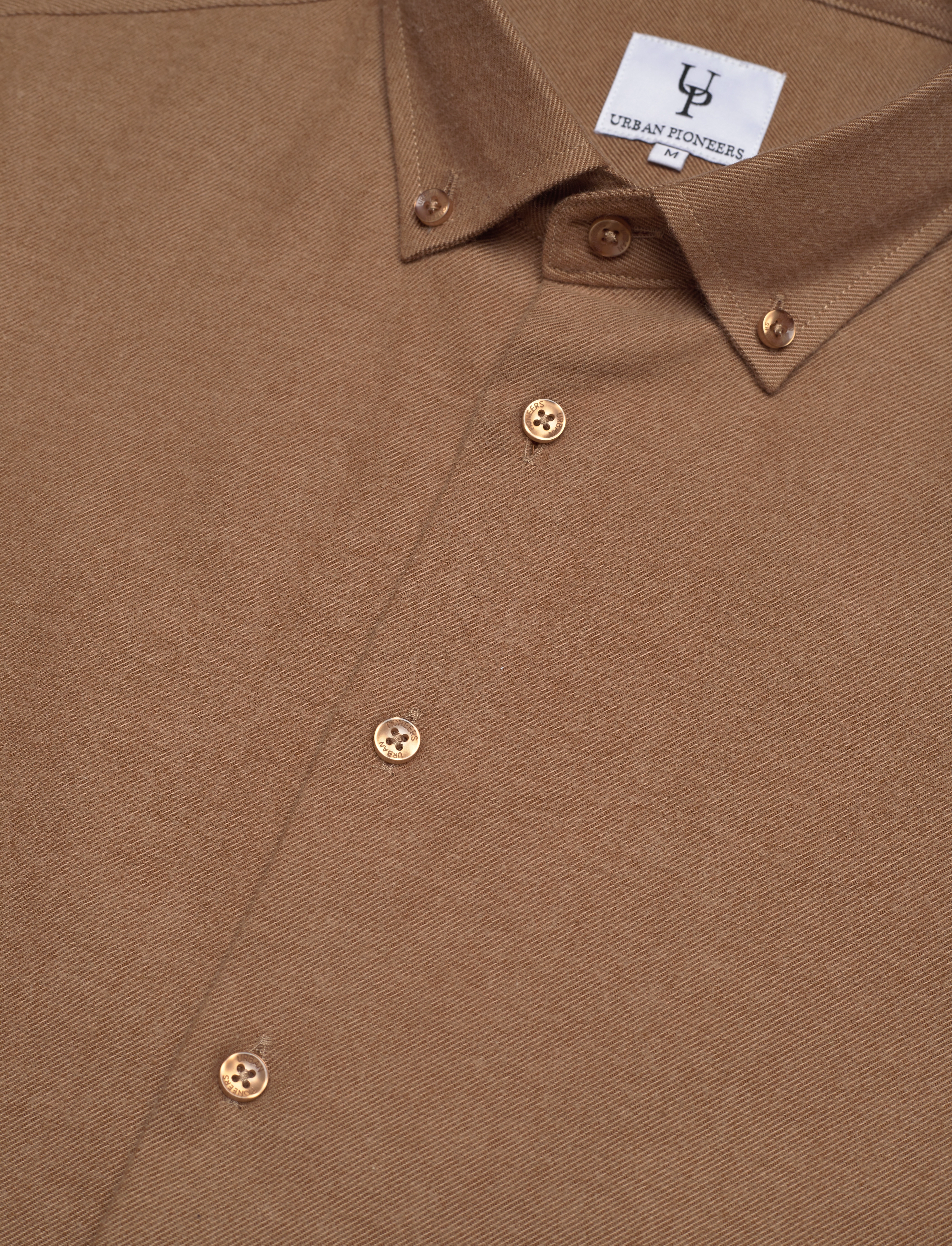 Urban Pioneers - Albin Shirt - bone brown - 3