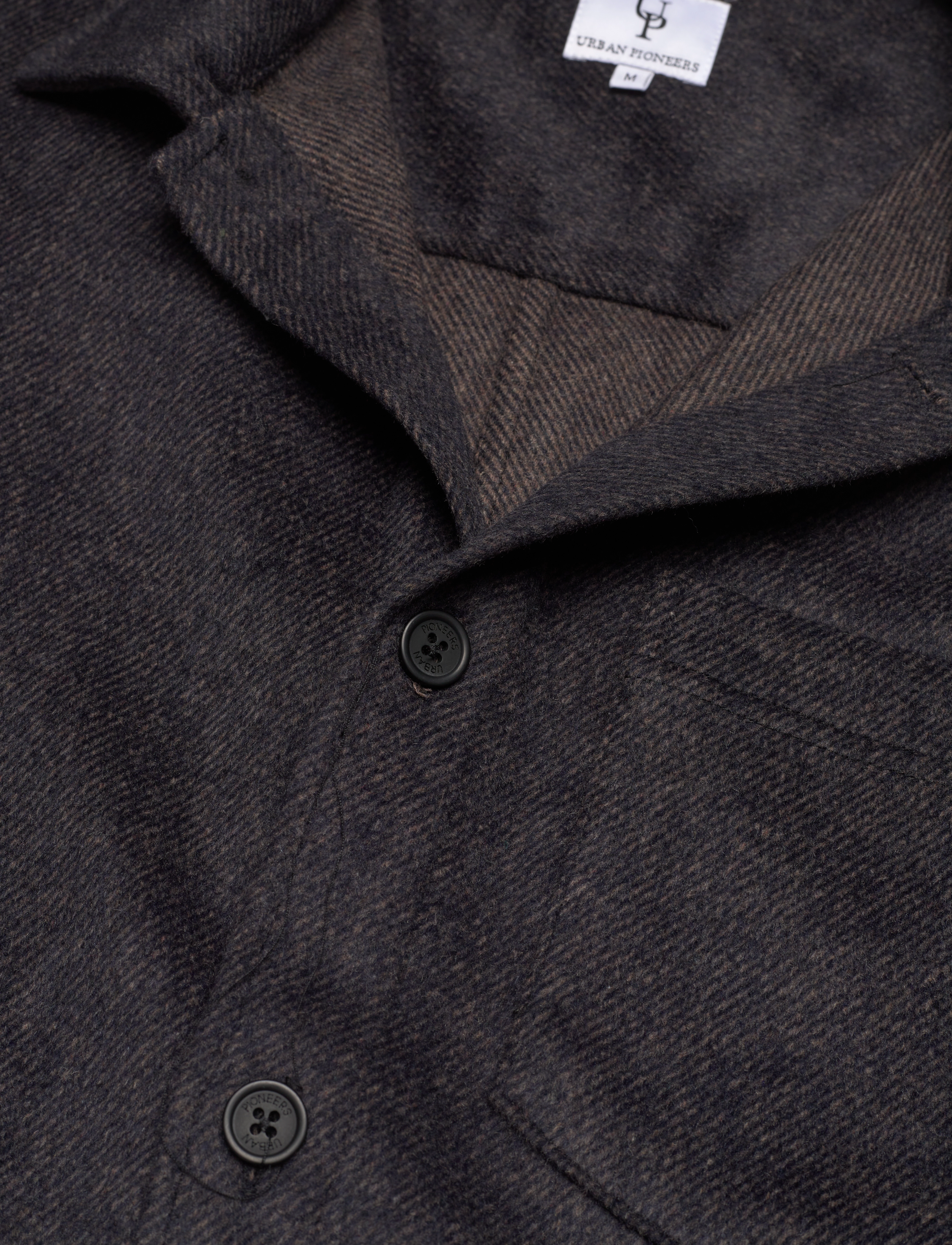 Urban Pioneers - Aligo Overshirt - brown/navy - 2