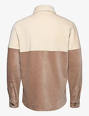 Urban Pioneers - Trond Shirt - heren - light camel/cream - 1