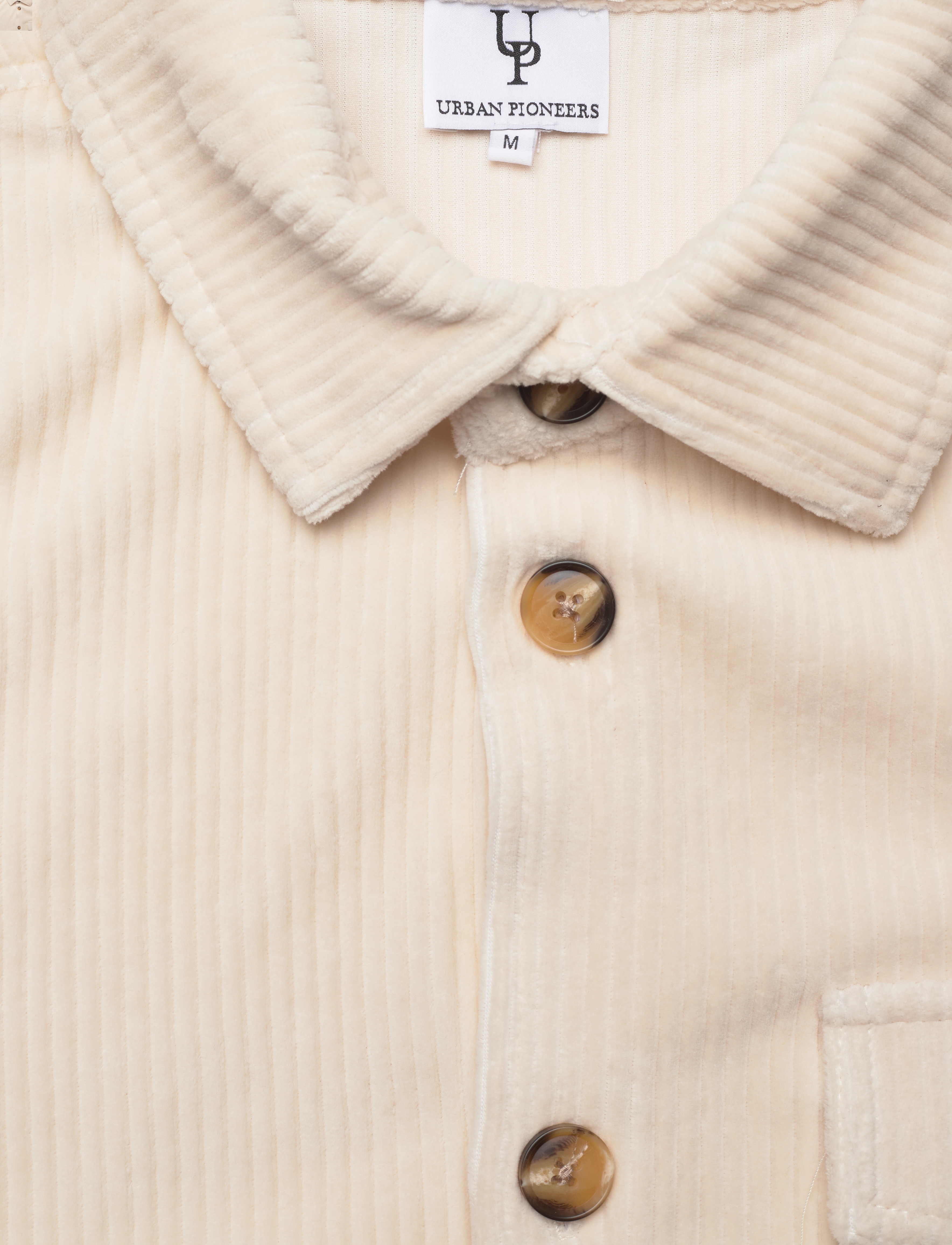 Urban Pioneers - Trond Shirt - light camel/cream - 2