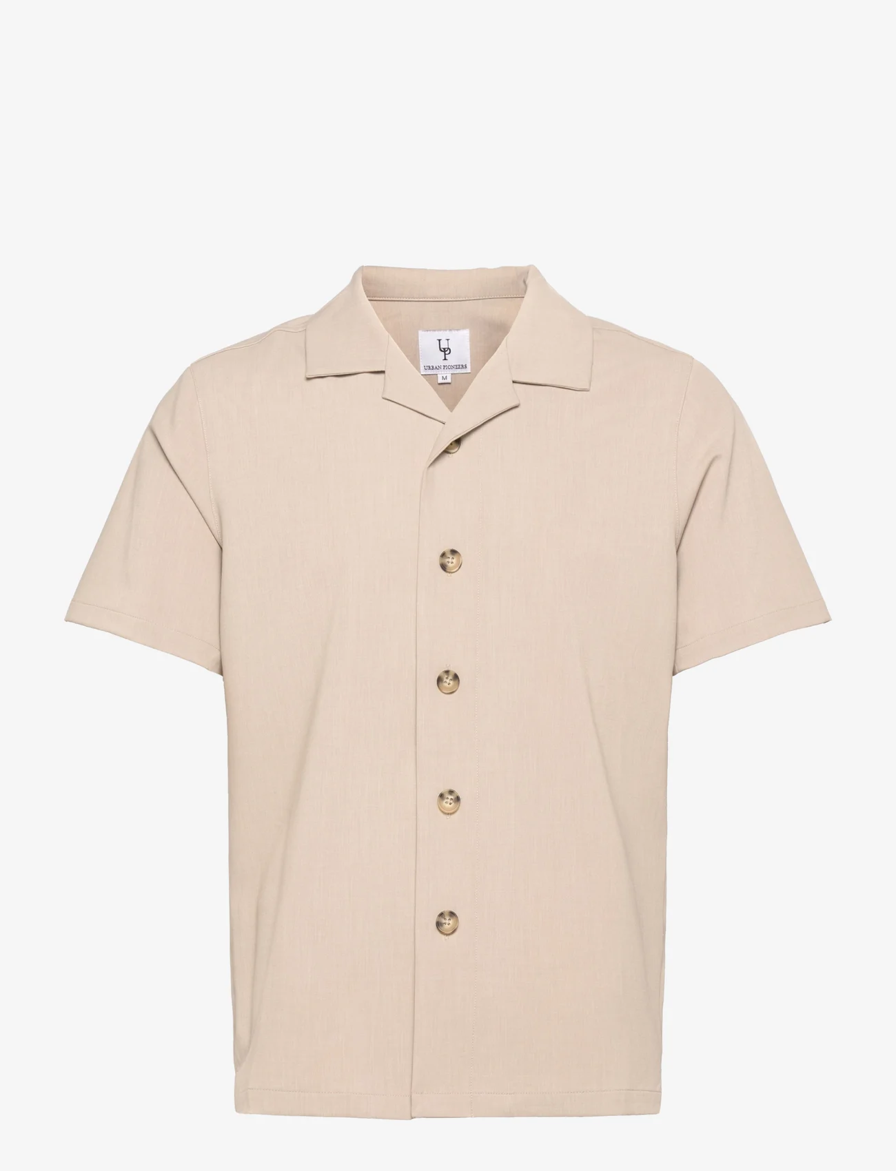 Urban Pioneers - Sheen Shirt - basic shirts - khaki - 0