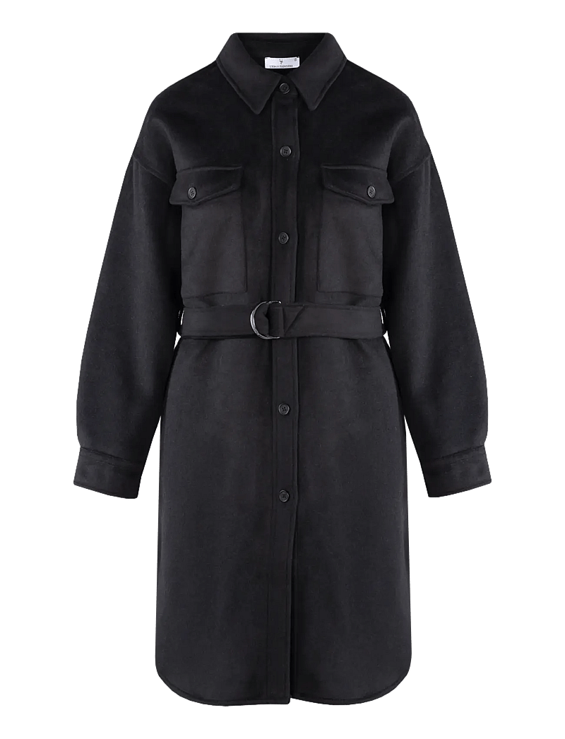 Urban Pioneers - Katinka Overshirt - hemdkleider - black - 0