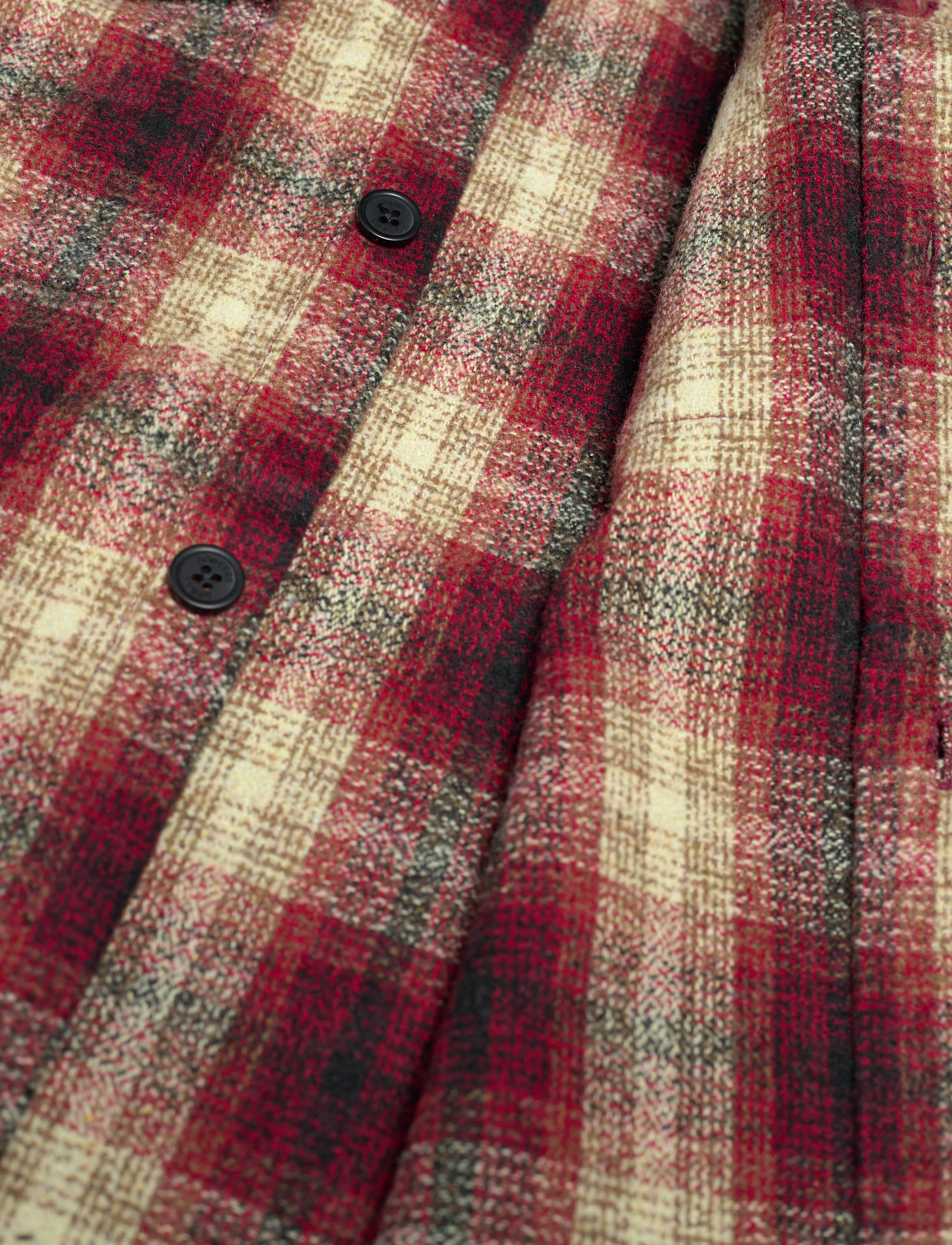 Urban Pioneers - Salah Overshirt - mænd - red check - 5