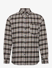 Urban Pioneers - Malik Shirt - checkered shirts - grey - 0
