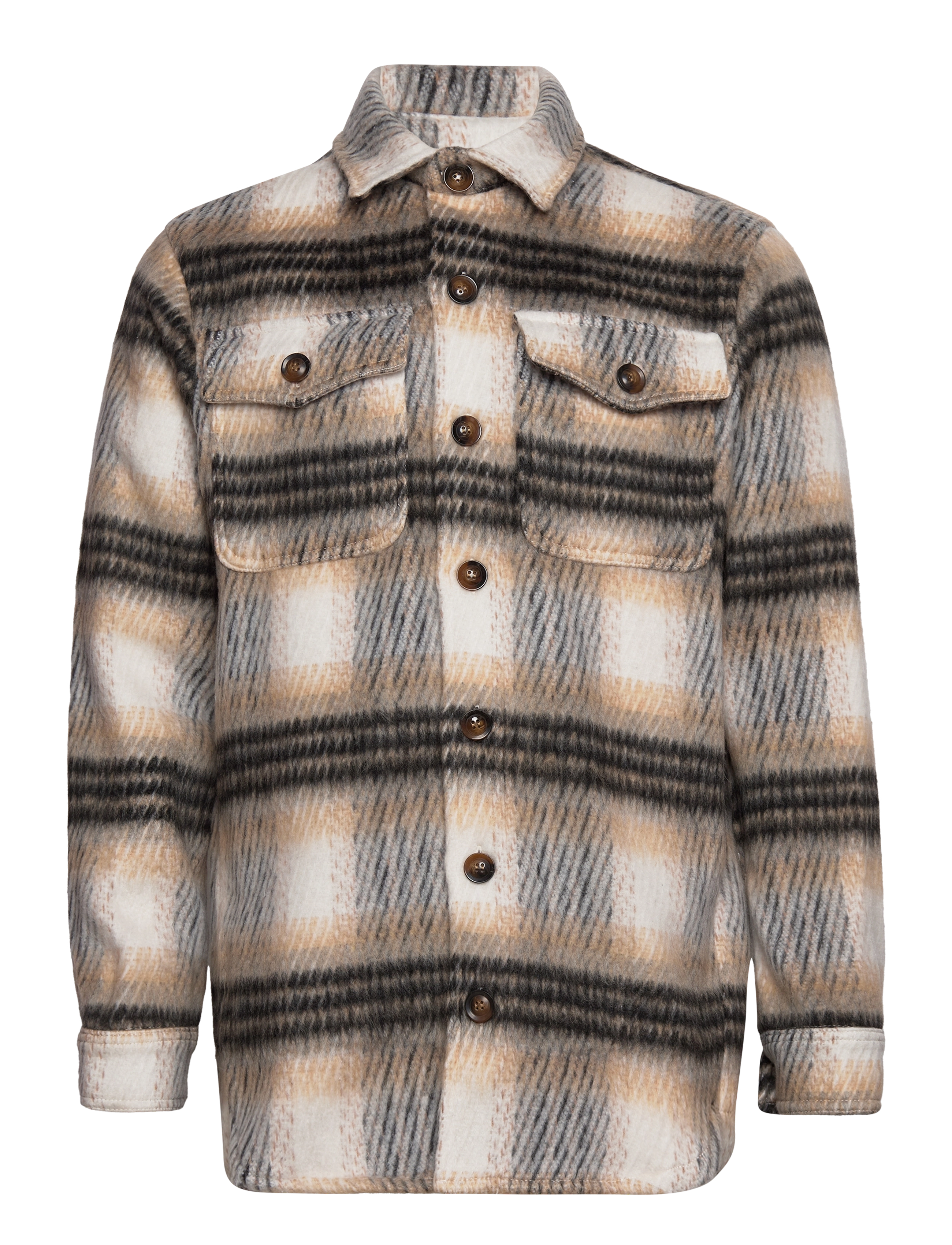 Urban Pioneers Yosef Overshirt - Urban Pioneers - BLACK MULTI / multi