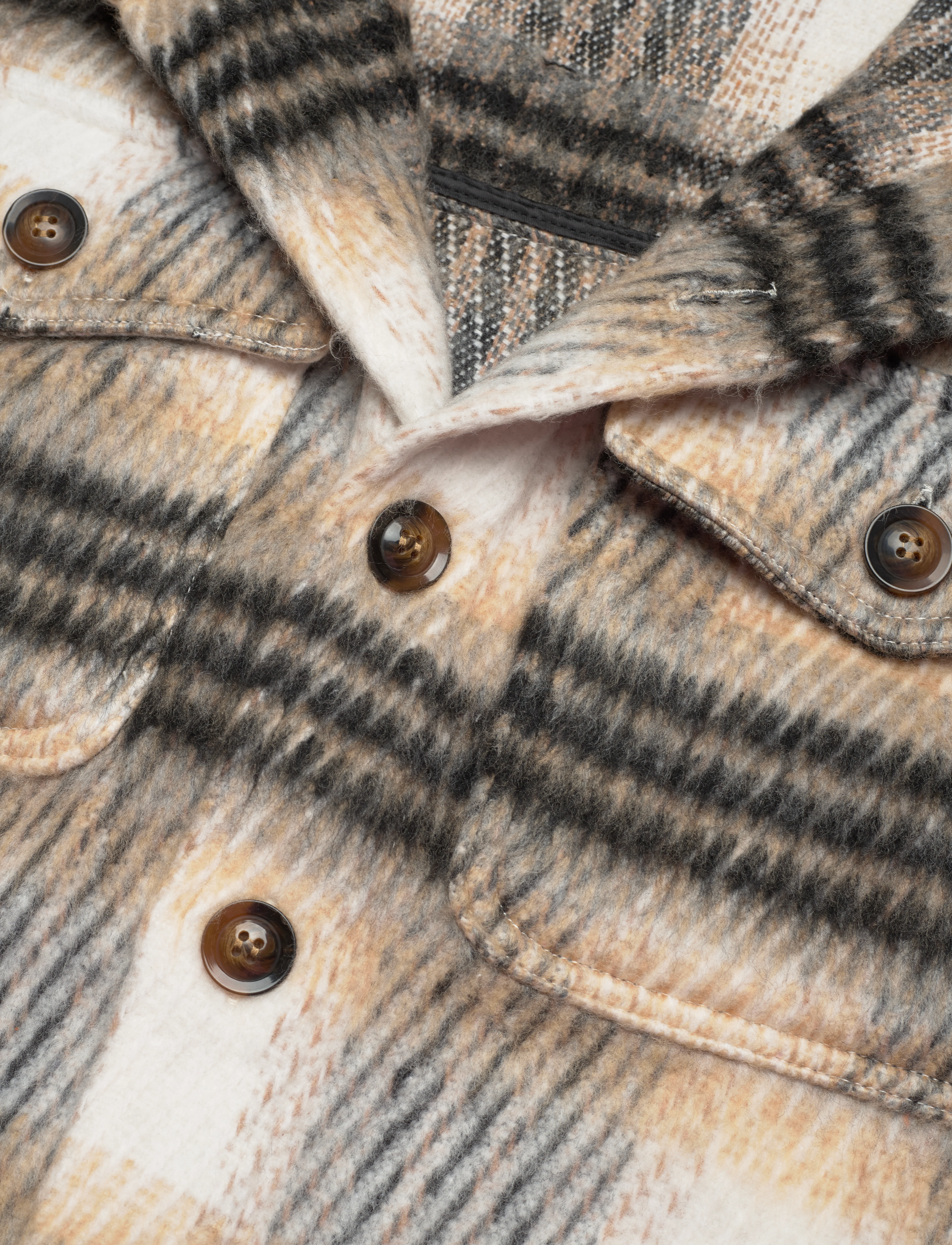 Urban Pioneers - Yosef Overshirt - mænd - black multi - 1