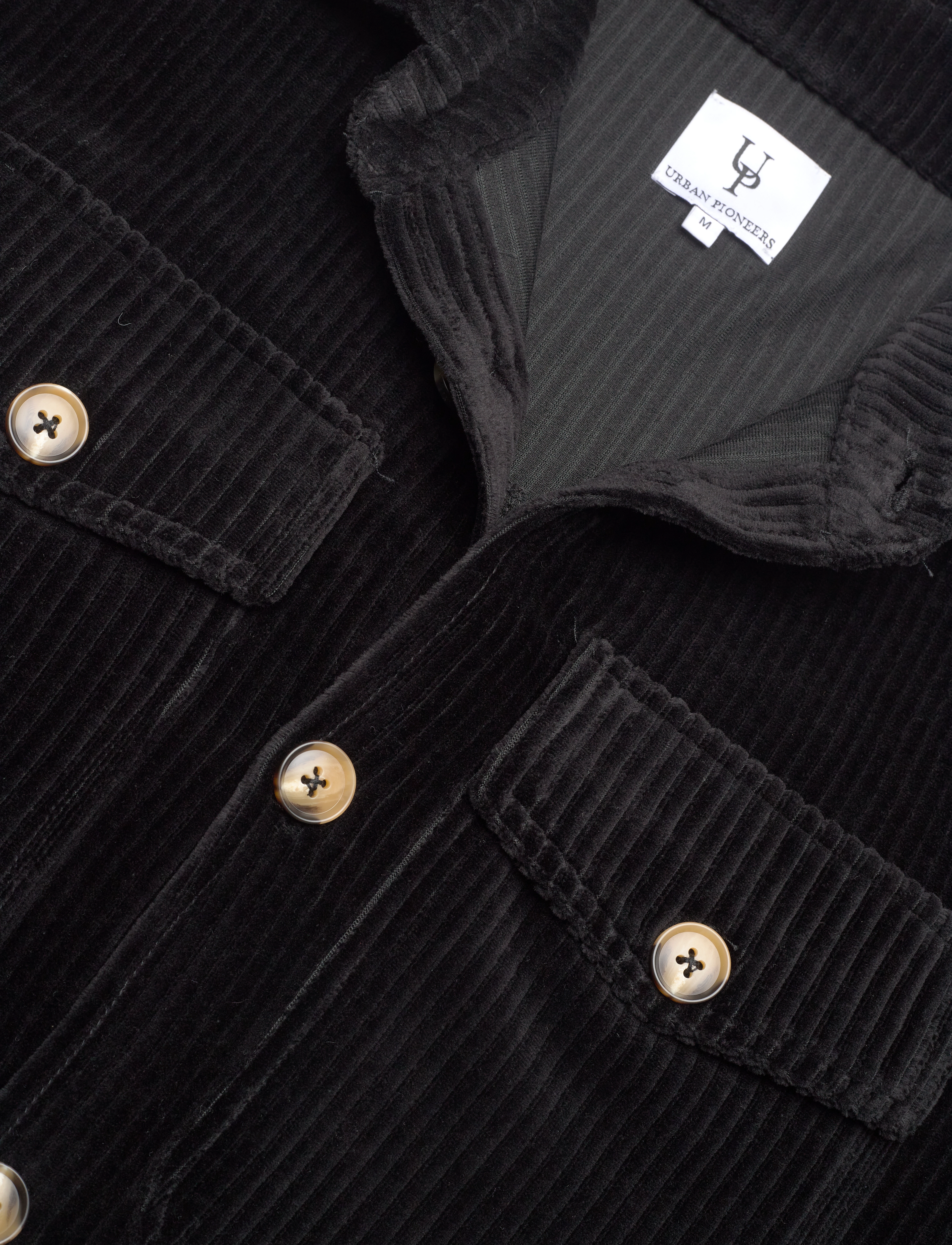 Urban Pioneers - Milan Overshirt - black - 2