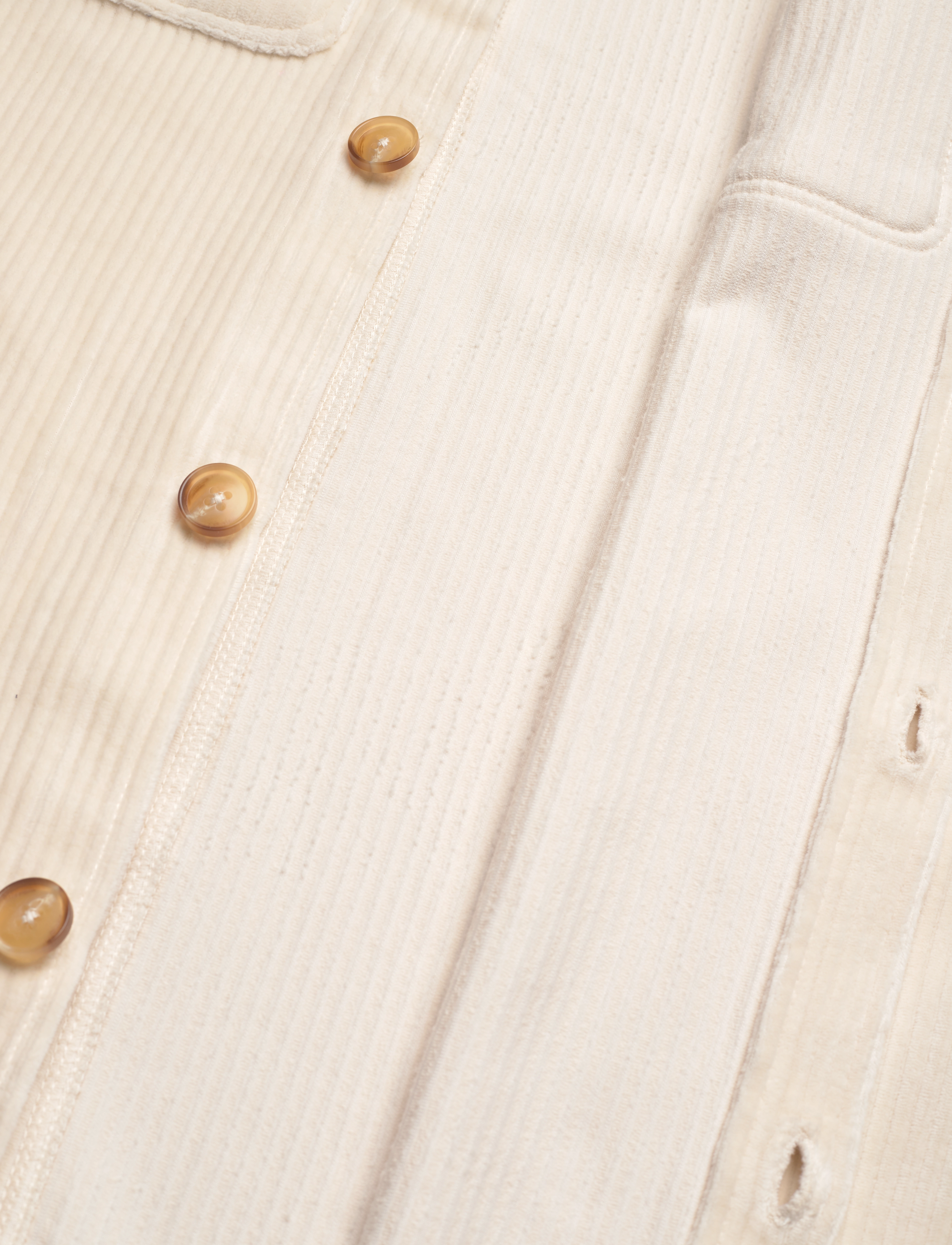 Urban Pioneers - Milan Overshirt - cream - 3