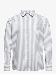 Urban Pioneers - Gilmar Shirt - rennot kauluspaidat - blue stripe - 0