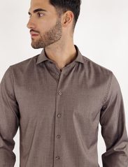 Urban Pioneers - Brimi Shirt - basic overhemden - brown melange - 3