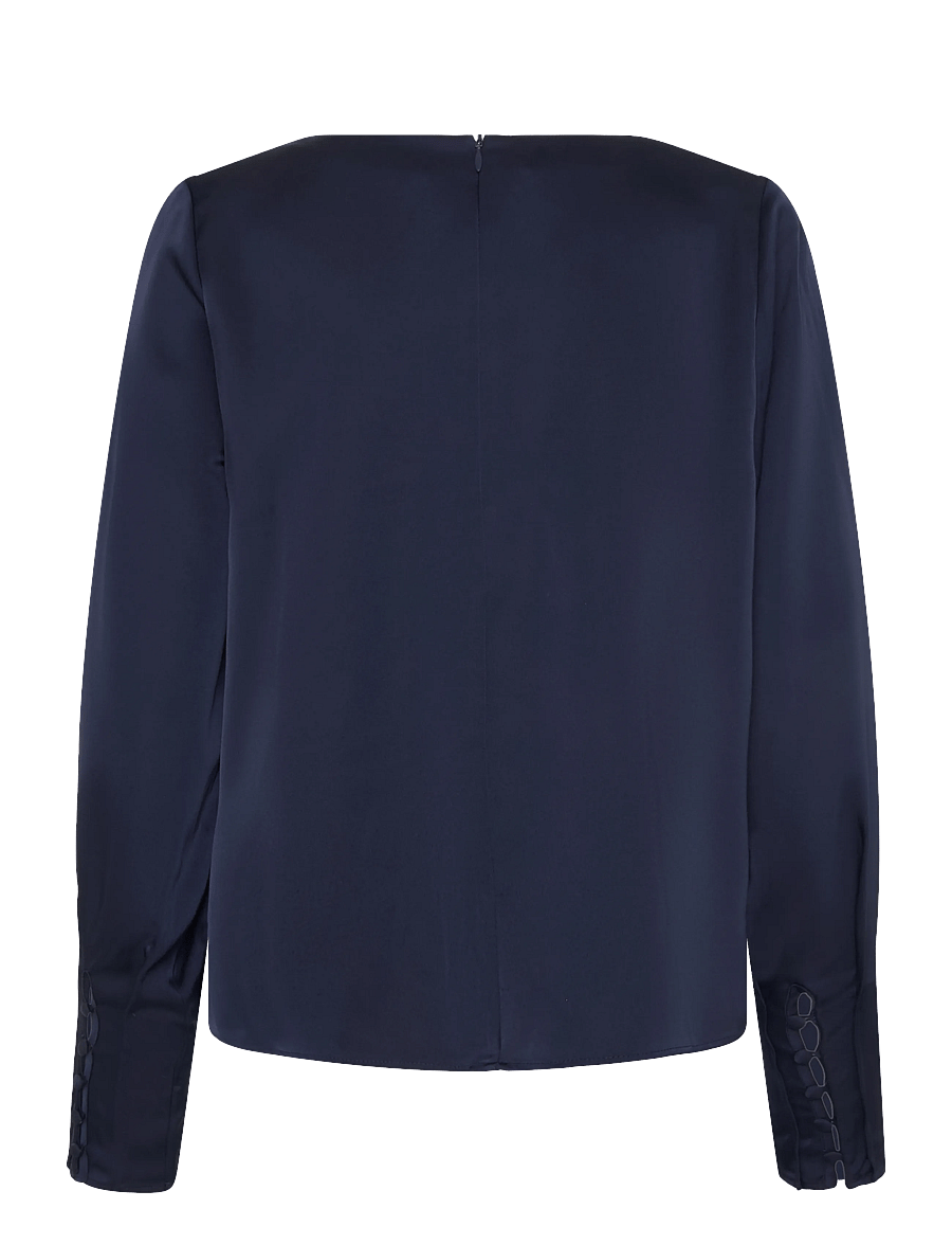 Urban Pioneers - Kirstine Blouse - langärmelige blusen - dark sapphire - 1