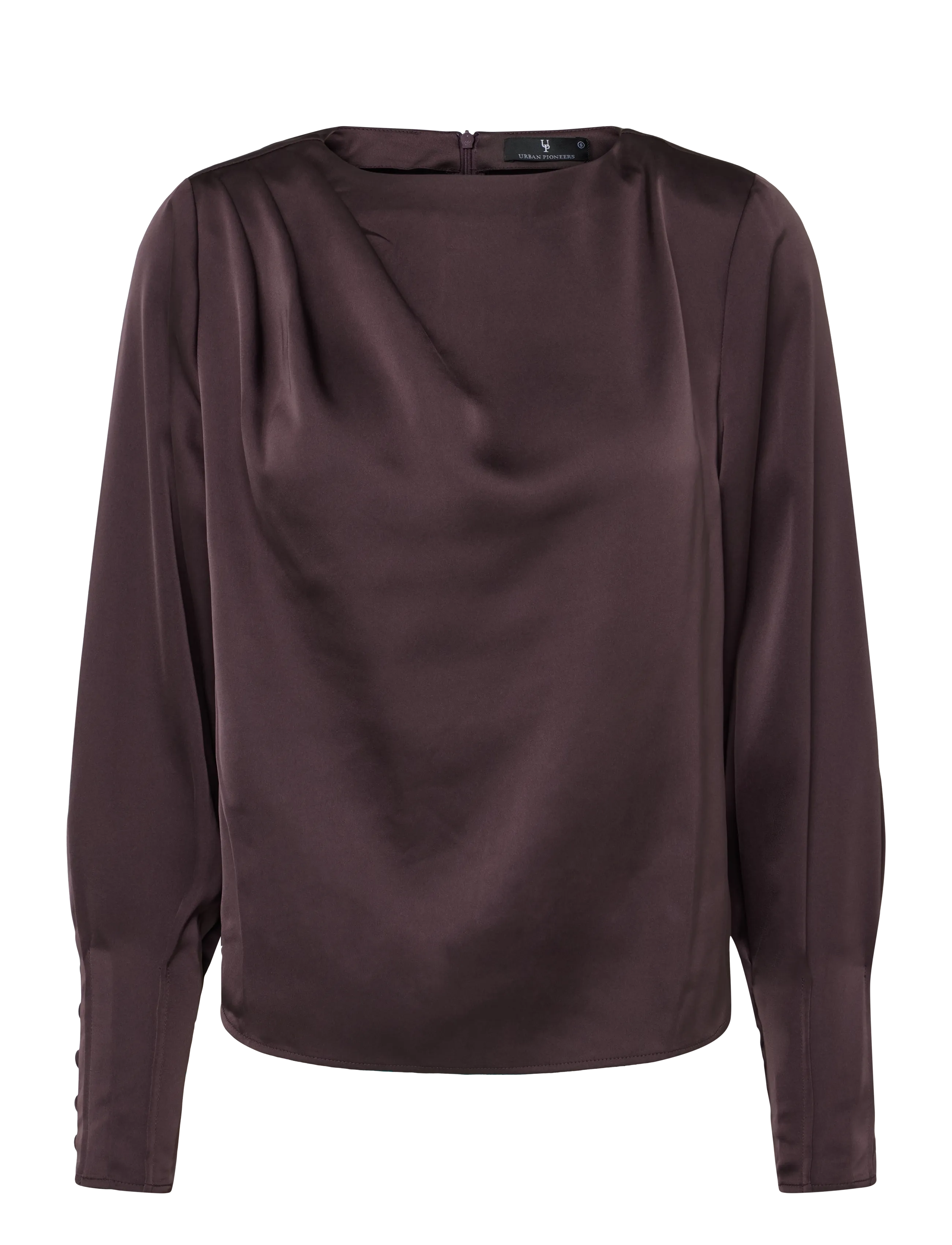 Urban Pioneers Kirstine Blouse - Blusar - PLUM PERFECT / burgundy