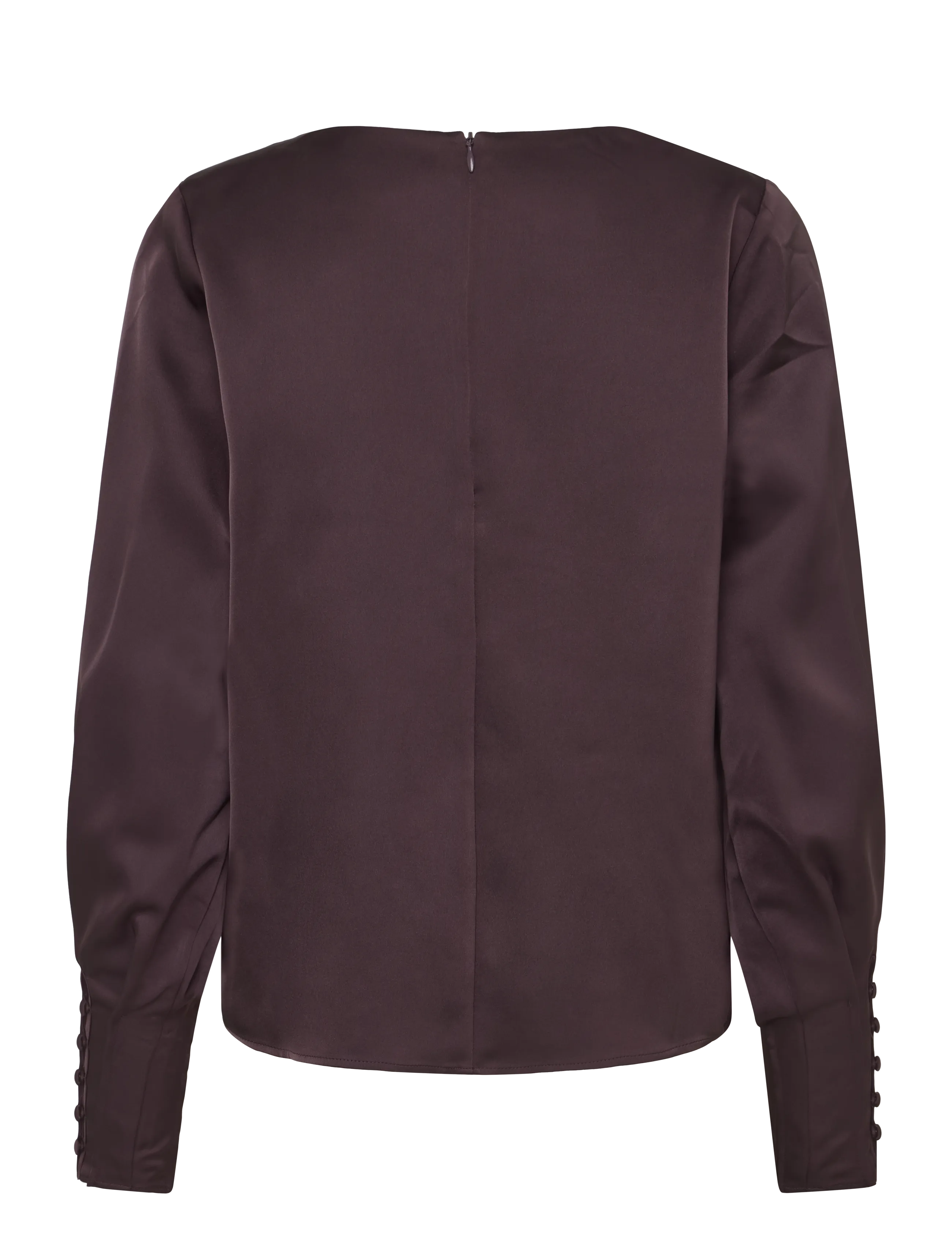Urban Pioneers - Kirstine Blouse - langærmede bluser - plum perfect - 1