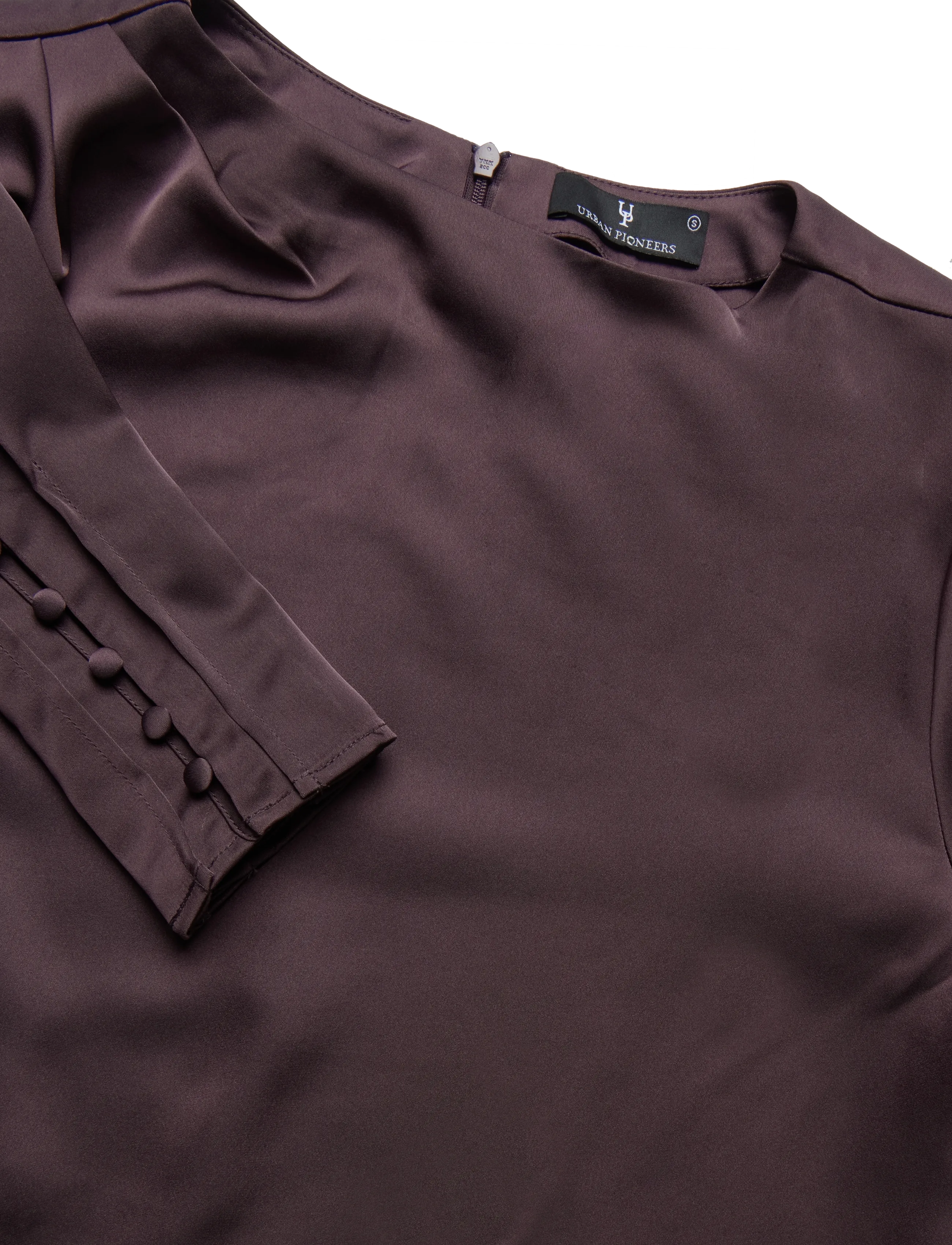 Urban Pioneers - Kirstine Blouse - langærmede bluser - plum perfect - 2
