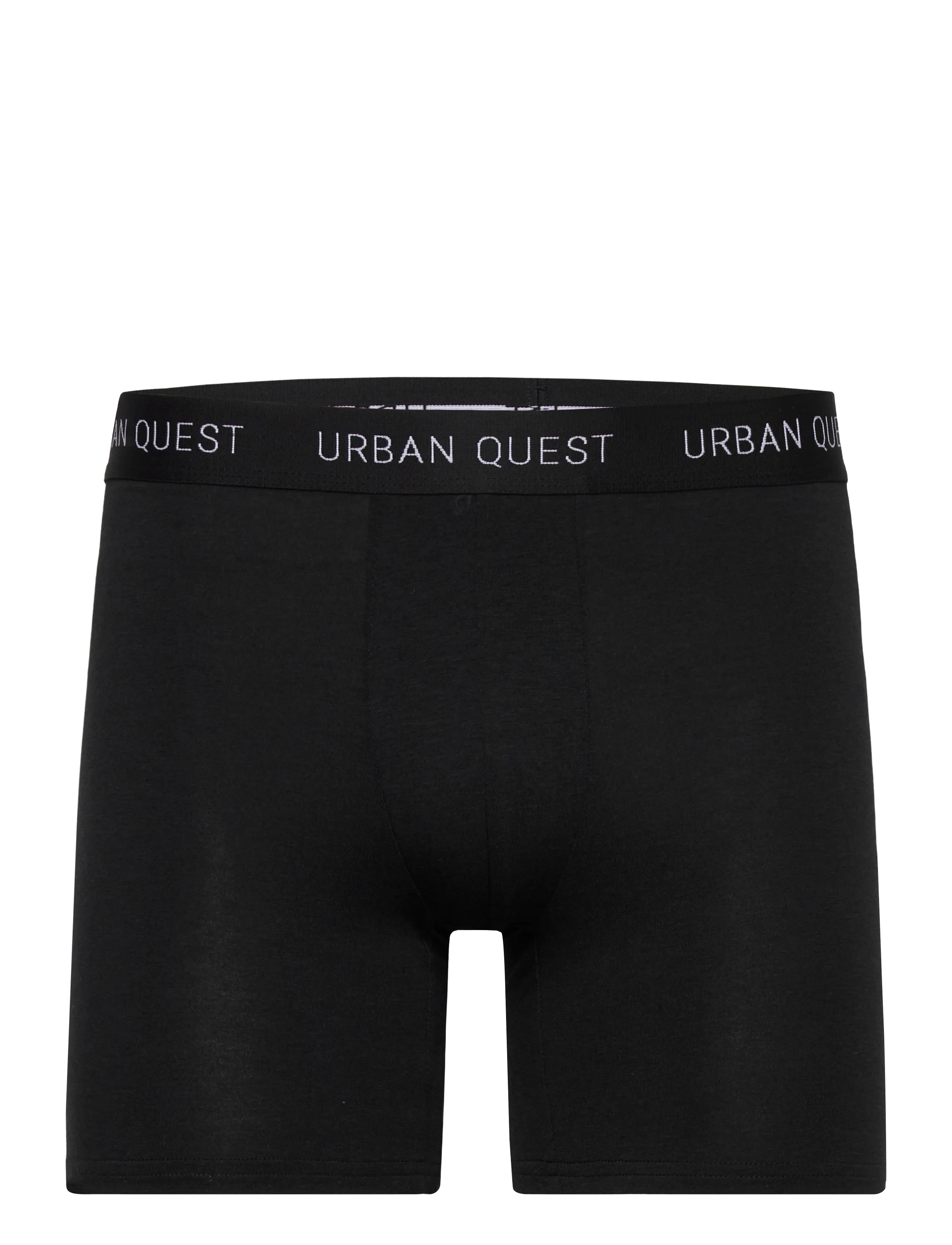 URBAN QUEST - 6-Pack Men Bamboo Long Leg Tights - boxershorts - black - 4