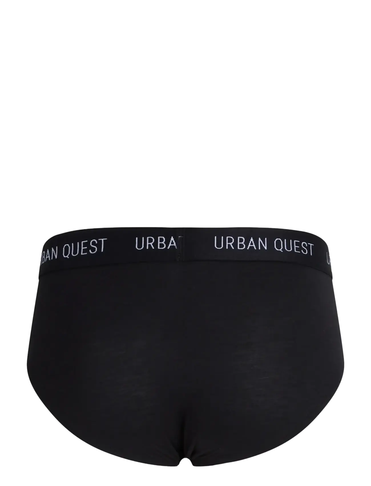 URBAN QUEST - 6-Pack Men Bamboo Brief - briefs - black - 2