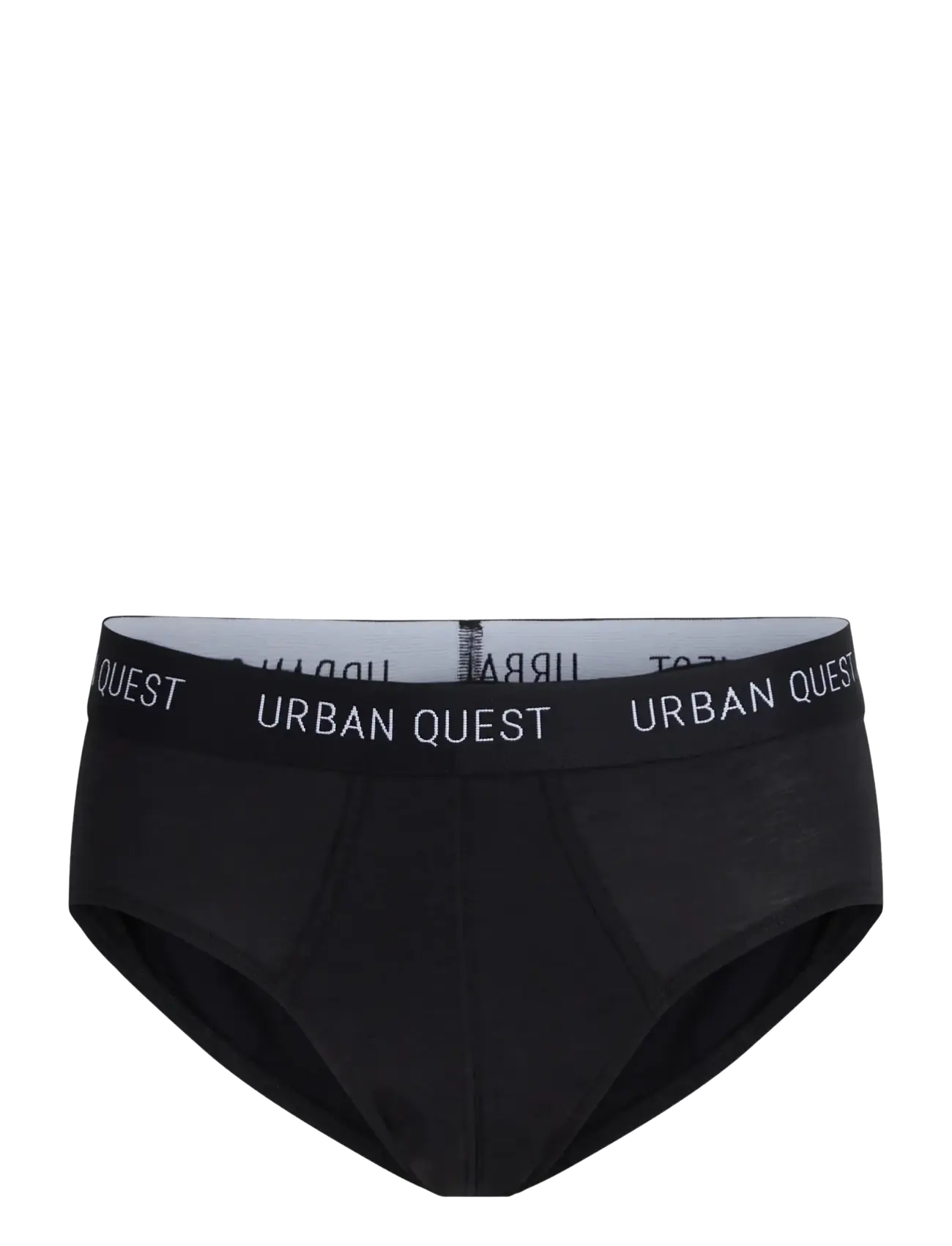 URBAN QUEST - 6-Pack Men Bamboo Brief - briefs - black - 3